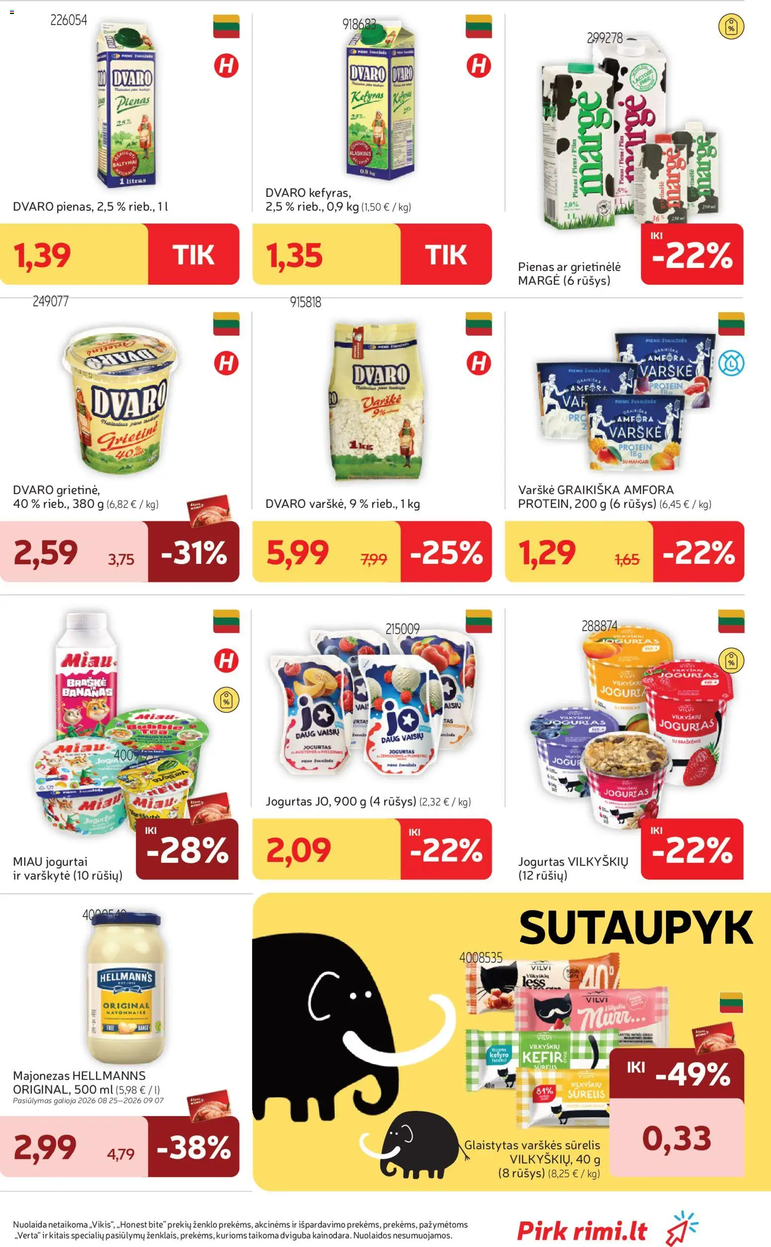 Rimi akcijos nuo 2026.08.25 | Puslapis: 17
