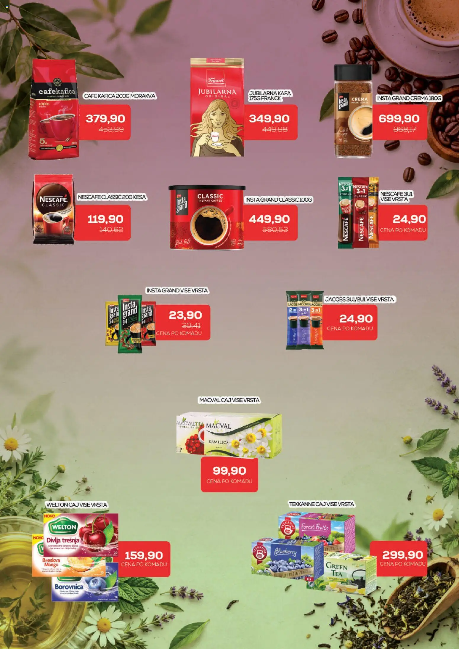 Medius katalog - važi od 06.10.2026 | Strana: 18 | Proizvode: Mango, Kafa, Nescafé, Čaj