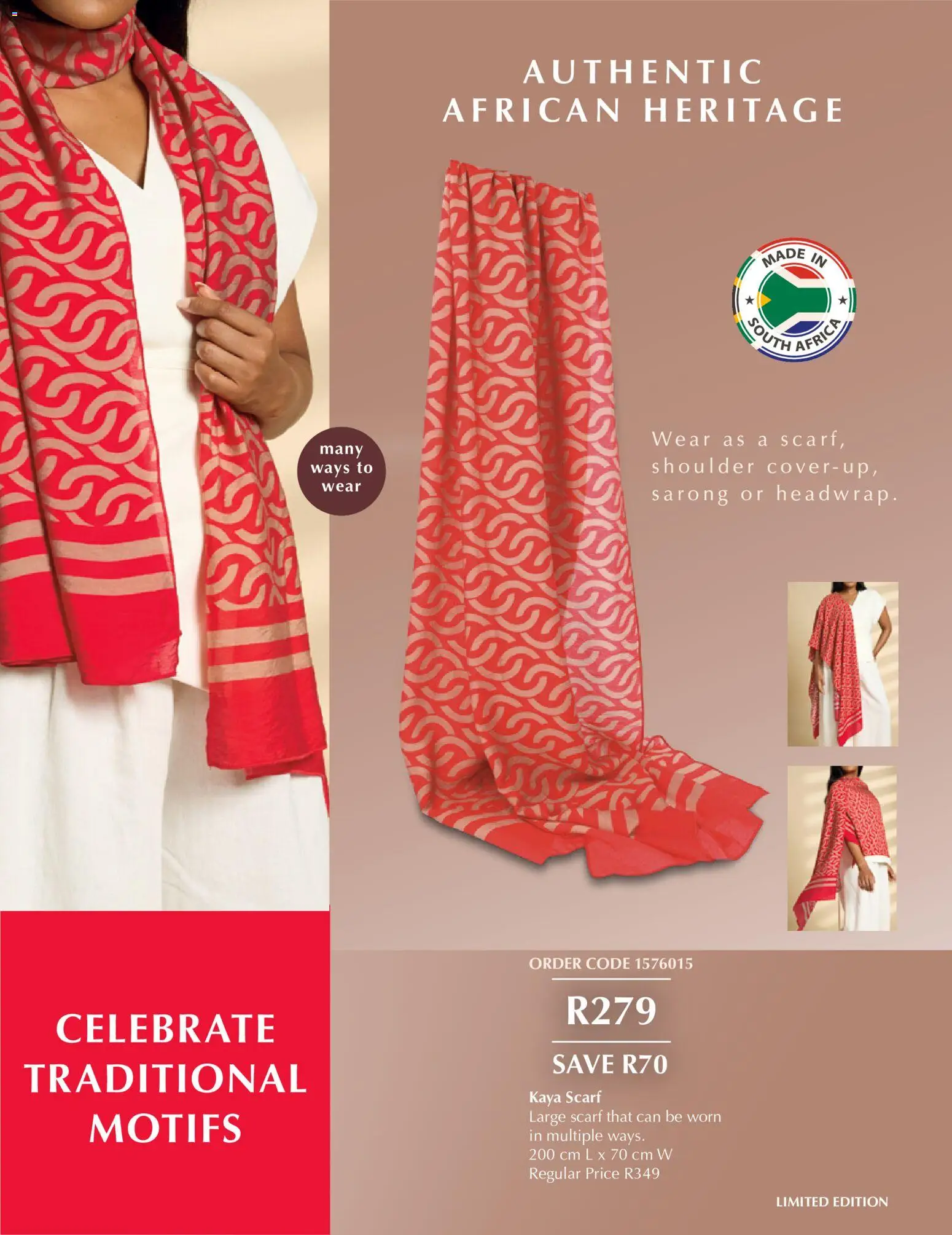 New Justine catalogue – valid from 15/09/2026 | Page: 32 | Products: Scarf