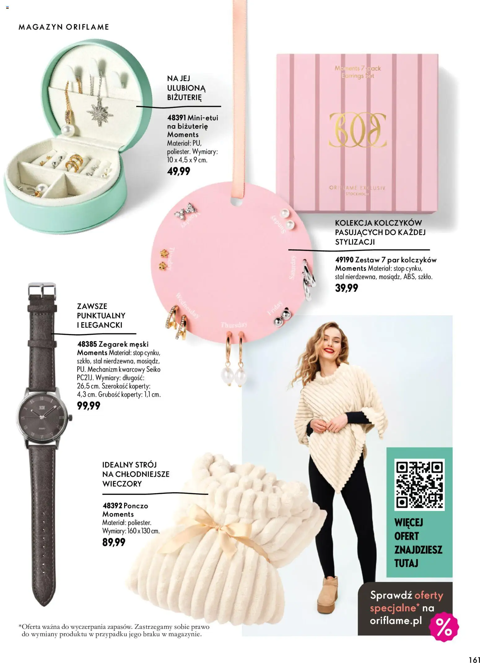 Oriflame Katalog 14 2026 od 30.09.2026 | Strona: 161 | Produkty: Zegarek