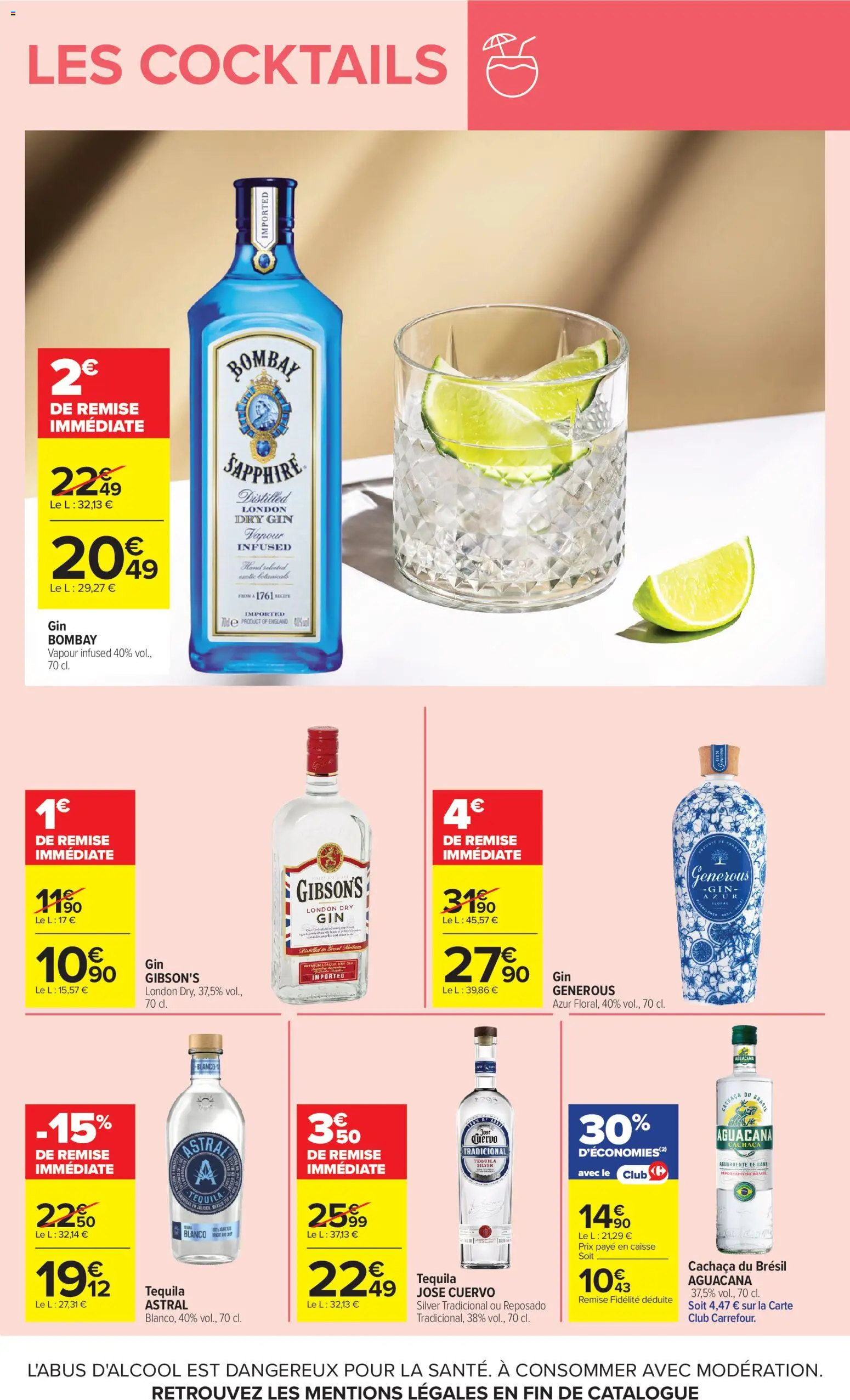 {H1} | Page: 7 | Produits: Tequila, Gin
