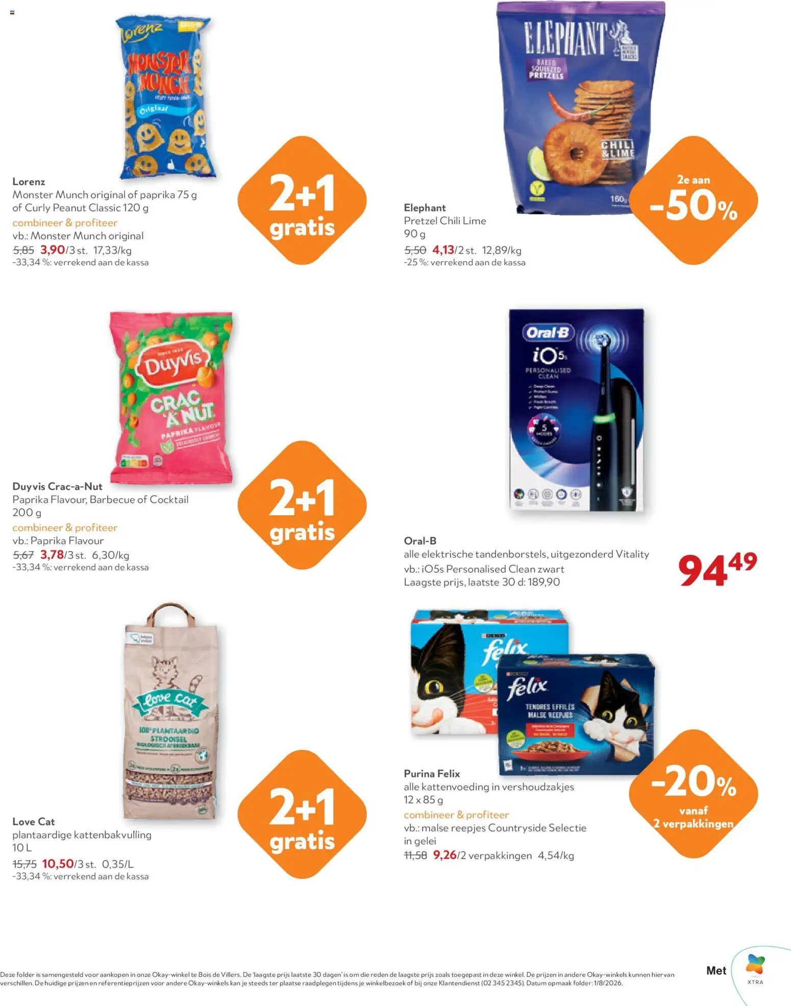 {H1} | Pagina: 23 | Producten: Pretzel, Monster, Kattenbakvulling, Paprika