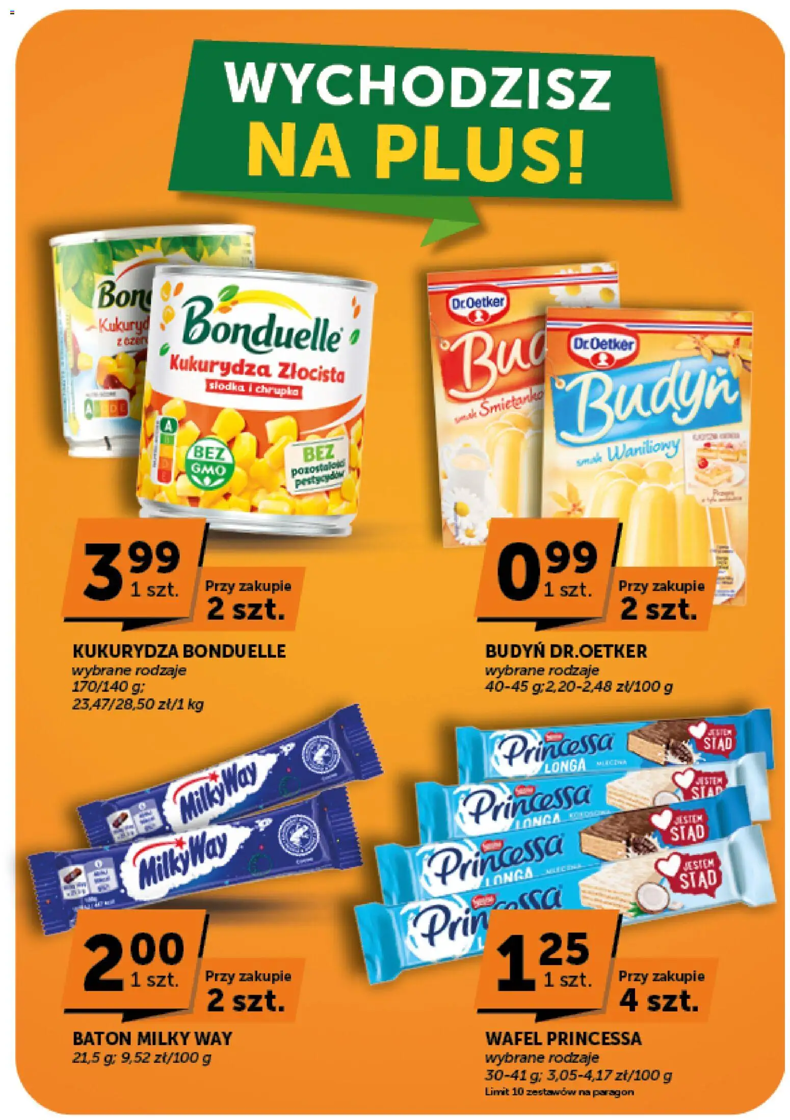 ABC gazetka od 10.09.2026 | Strona: 12 | Produkty: Budyń, Kukurydza, Baton