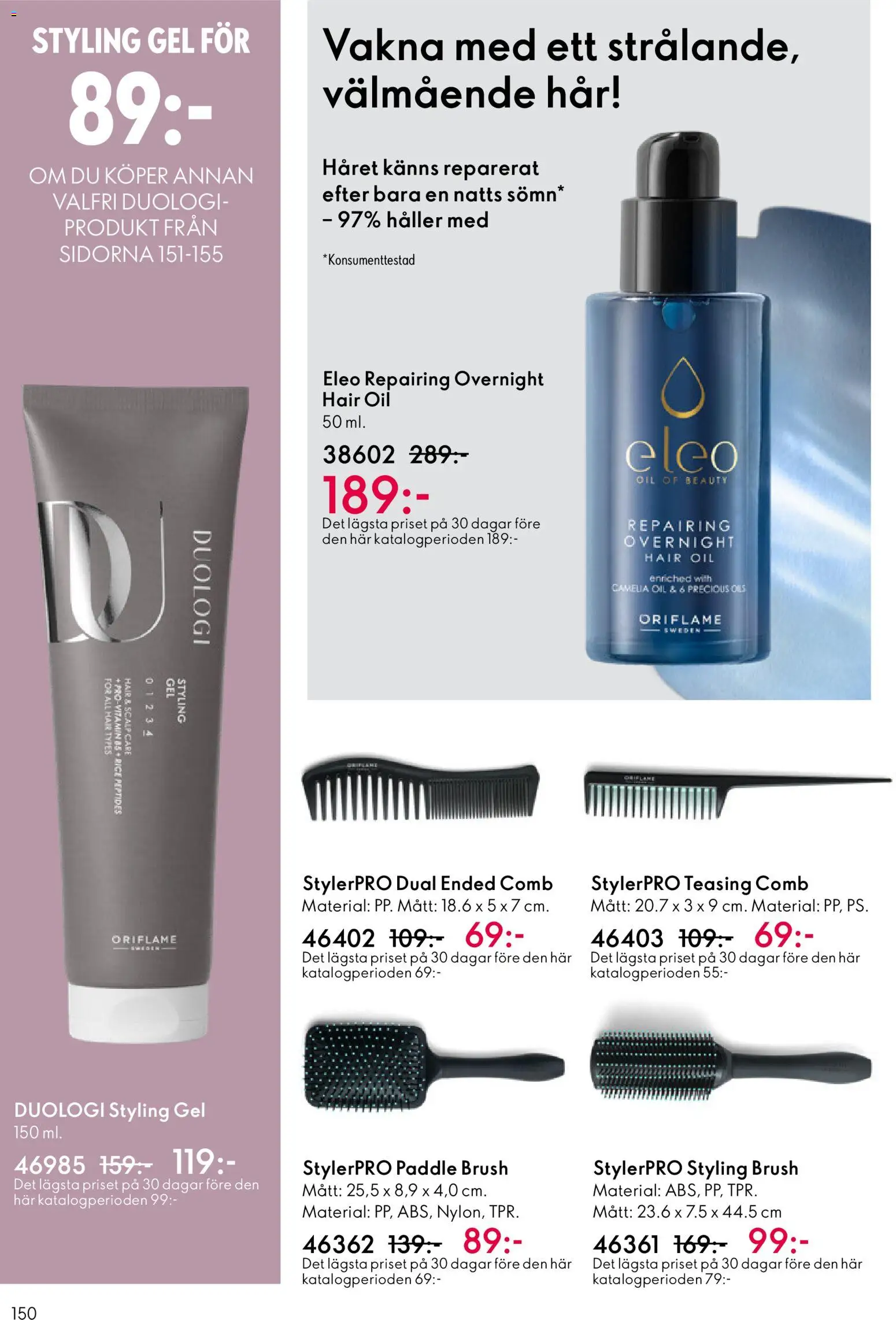 Oriflame reklamblad aktuell från 11.03.2026 | Sida: 150