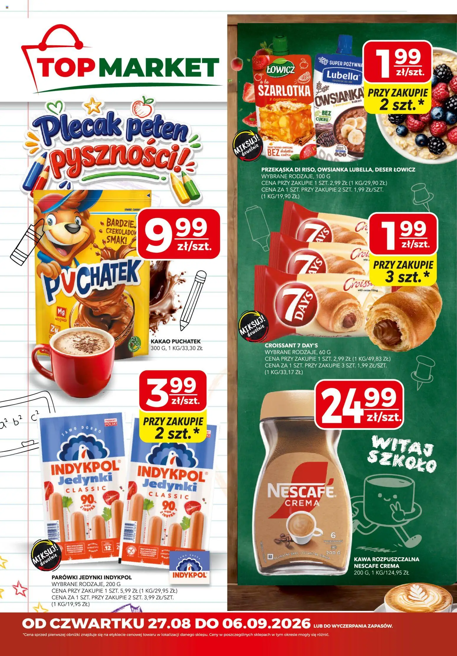 Top Market gazetka od 27.08.2026 | Strona: 1