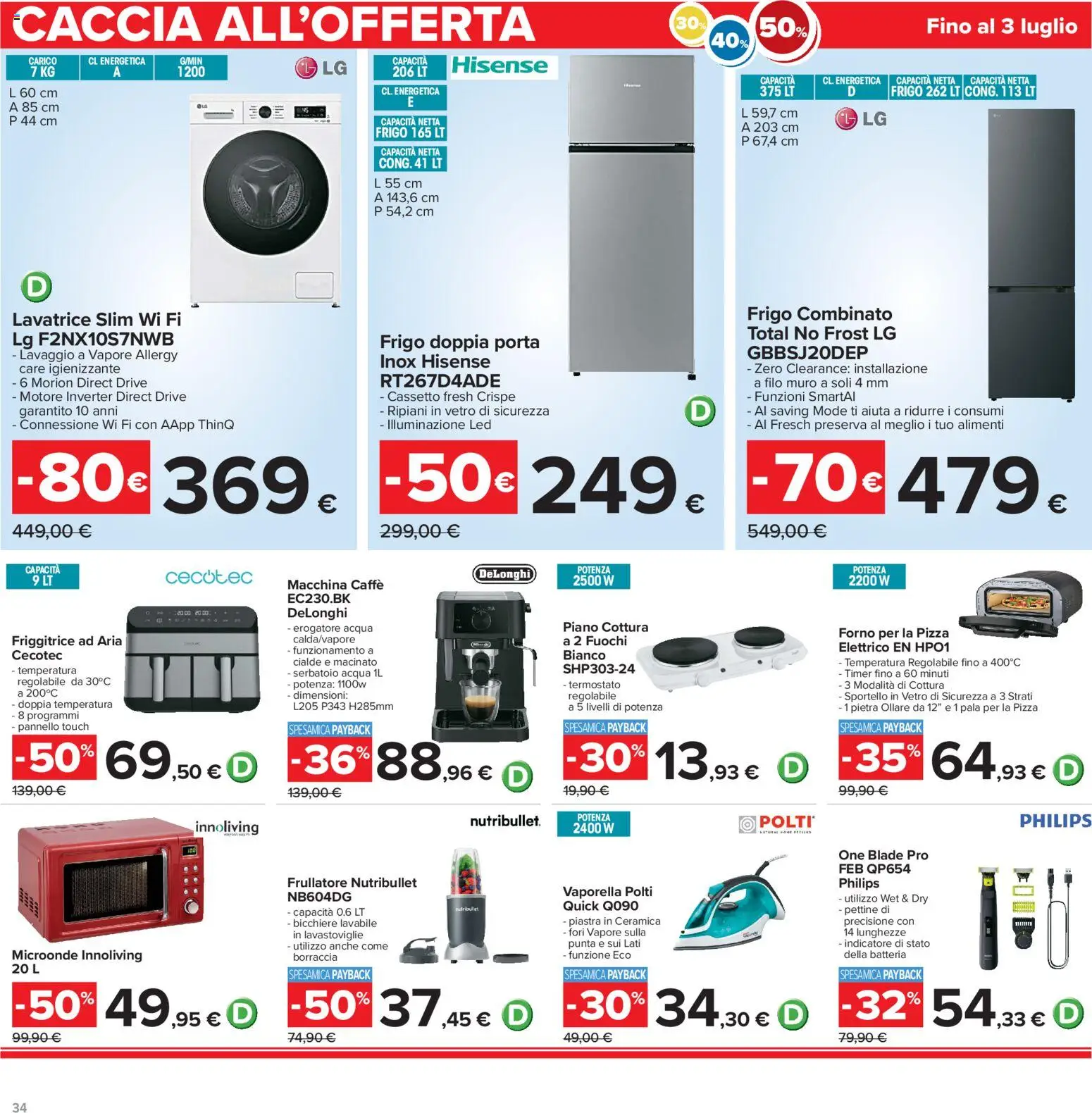 Volantino Carrefour del 30/06/2026 | Pagina: 34