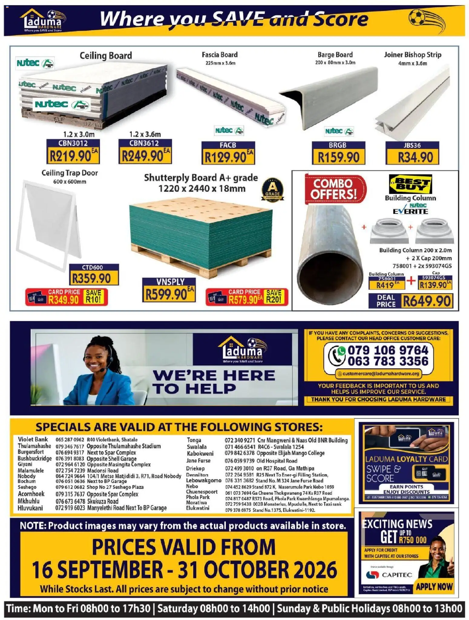 New Laduma Hardware catalogue – valid from 16/09/2026 | Page: 32