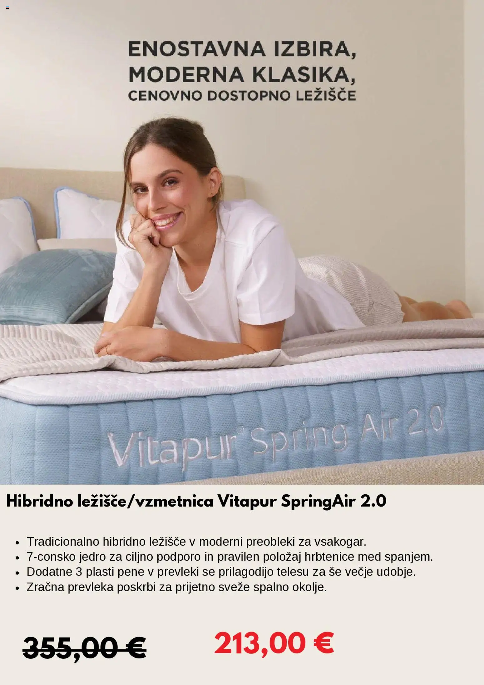 Novi Vitapur katalog ponudbe – veljaven od 27.08.2026 | Stran: 5 | Izdelki: Med, Ležišče, Prevleka