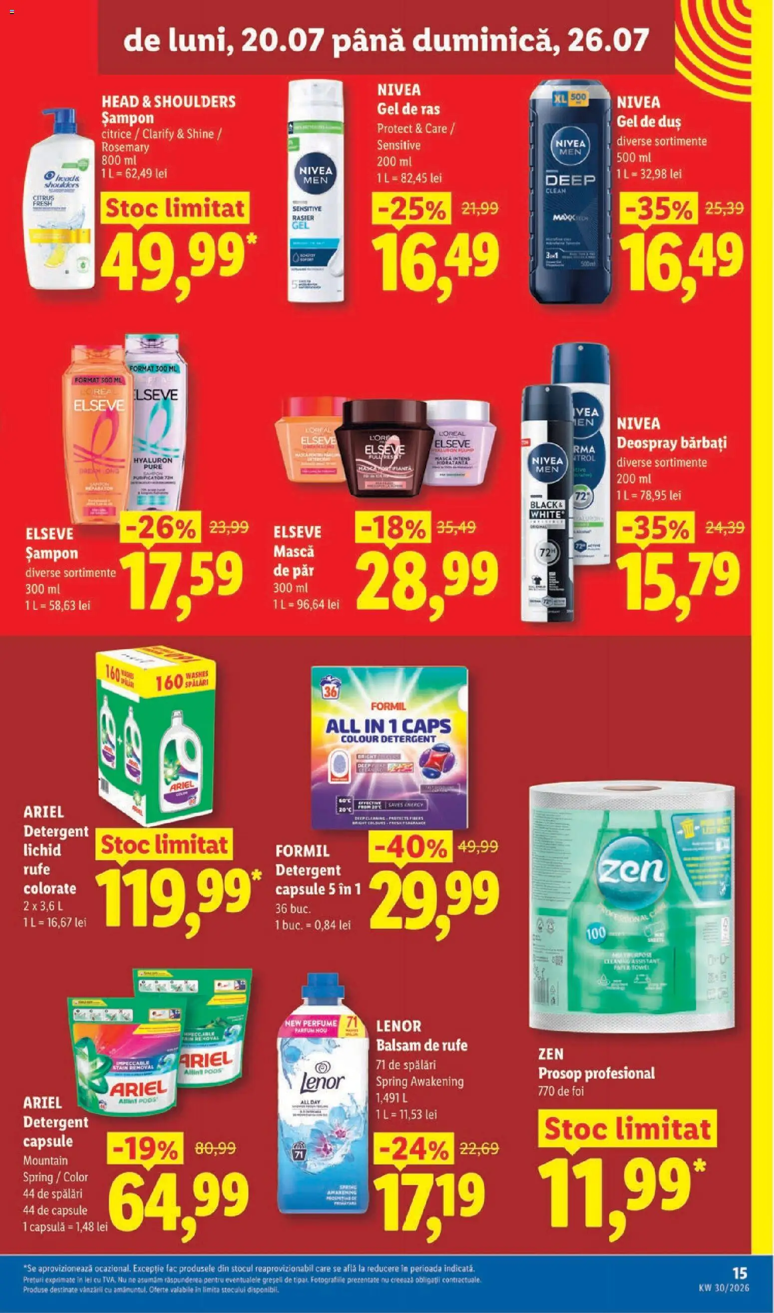 Noul catalog Lidl – valabil de la 20.07.2026 | Pagină: 15