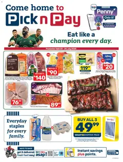 Pick n Pay specials catalogue – valid from 20/07/2026