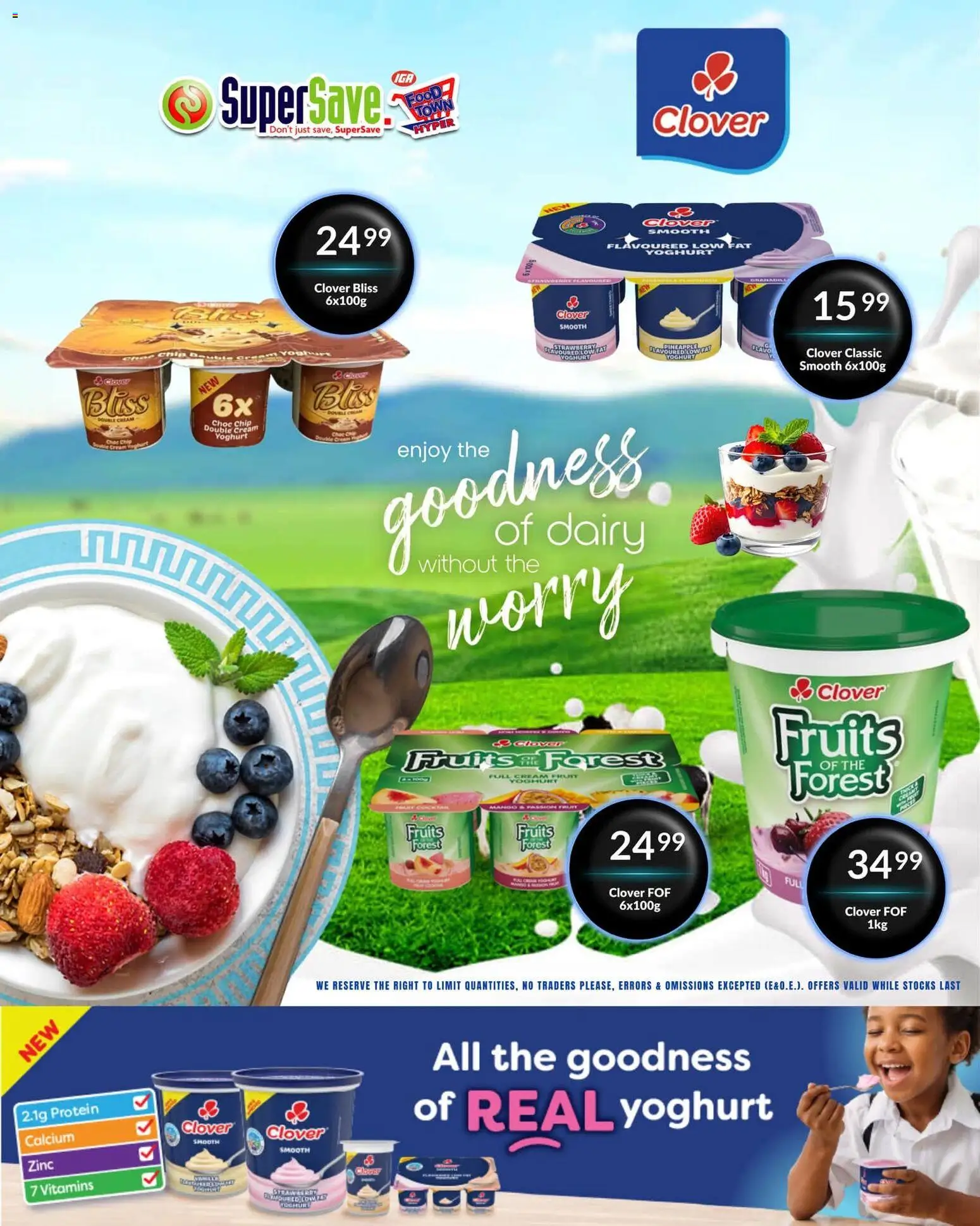 New Super Save catalogue – valid from 06/08/2026 | Page: 38 | Products: Yoghurt, Pineapple, Cream, Mango