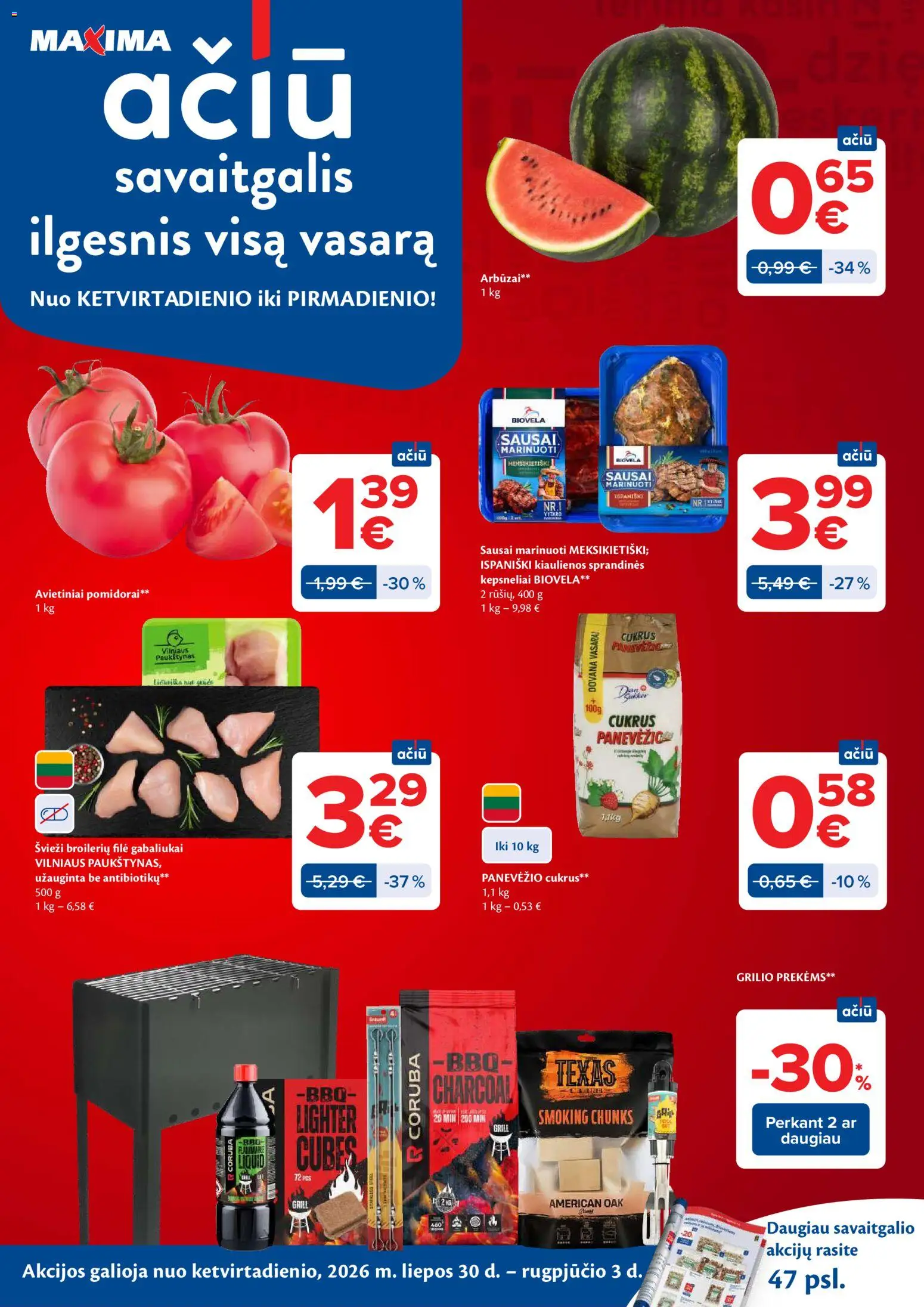 MAXIMA akcijos nuo 2026.07.28 | Puslapis: 48