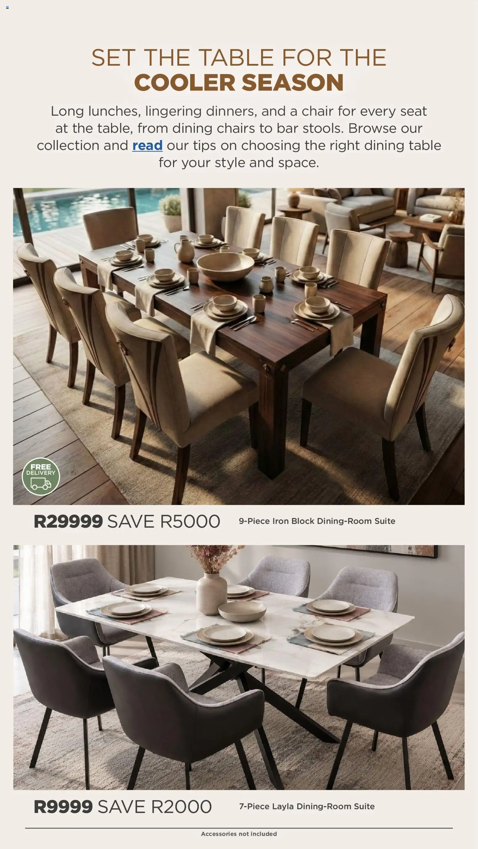 New House and Home catalogue – valid from 20/07/2026 | Page: 17 | Products: Iron, Table, Chair, Cooler