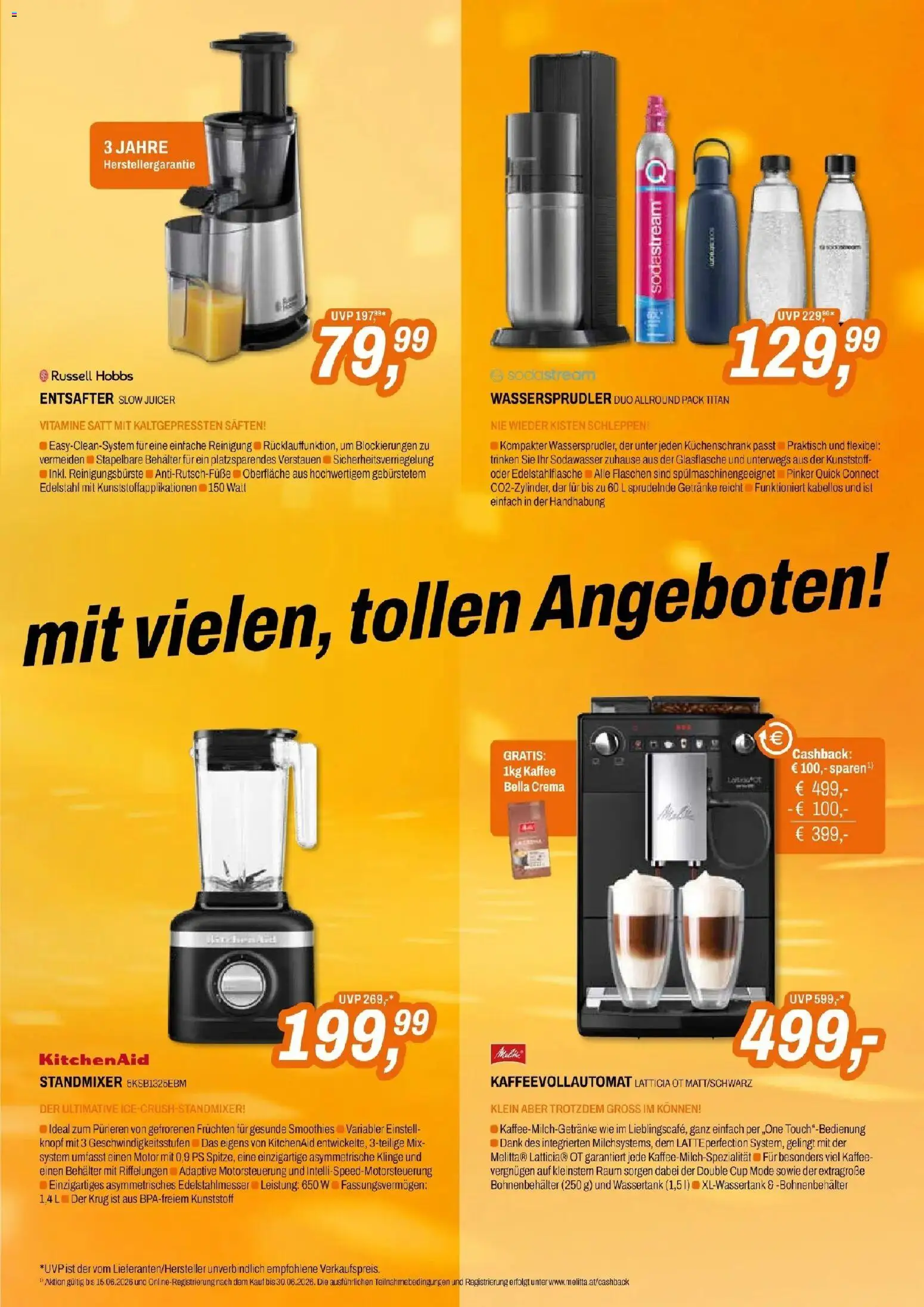 Expert St. Johann Im Pongau, Obertrum Am See gültig ab 13.04.2026 | Seite: 3 | Produkte: Entsafter, Kaffee
