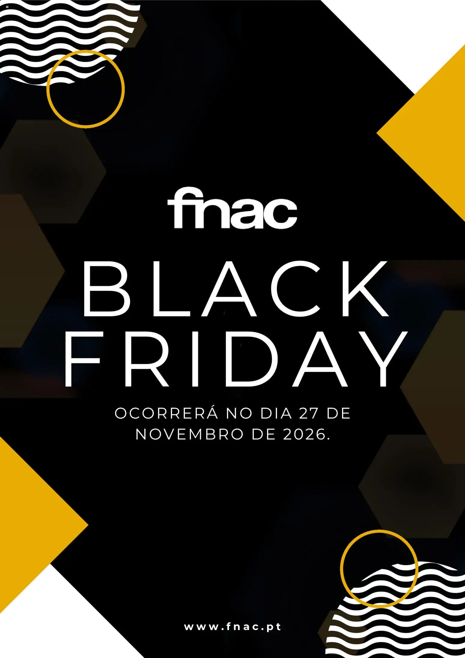 Fnac Black Friday aviso │ válido de 27/11/2026 | Página: 1