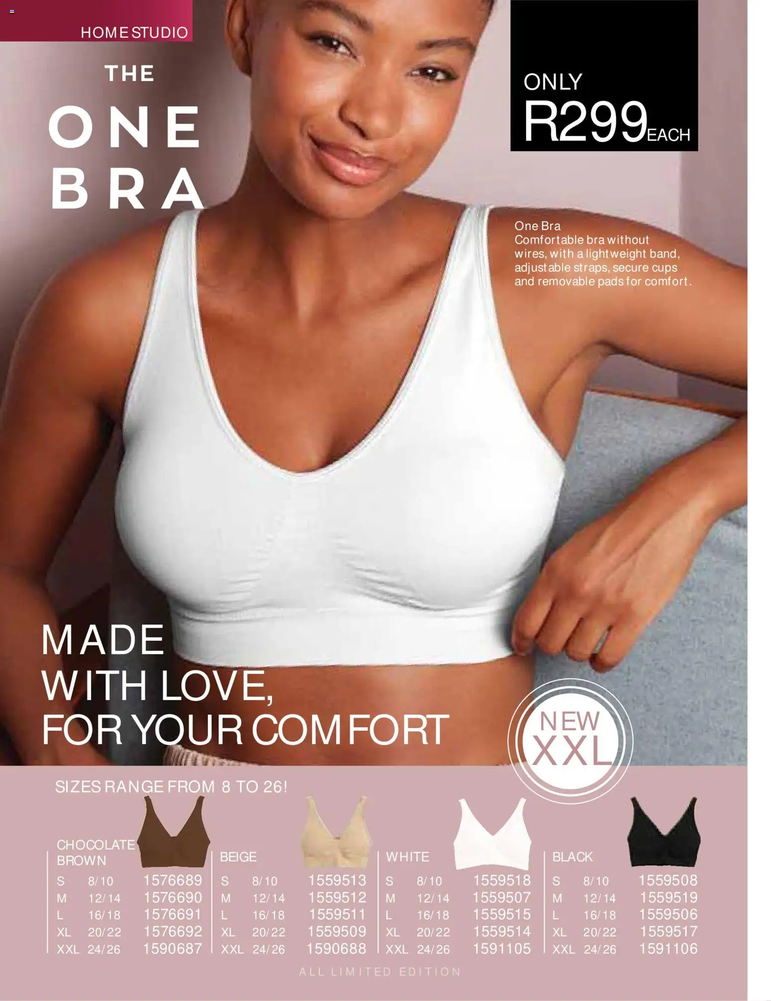 New Avon catalogue – valid from 01/10/2026 | Page: 126 | Products: Bra, Pads, Chocolate