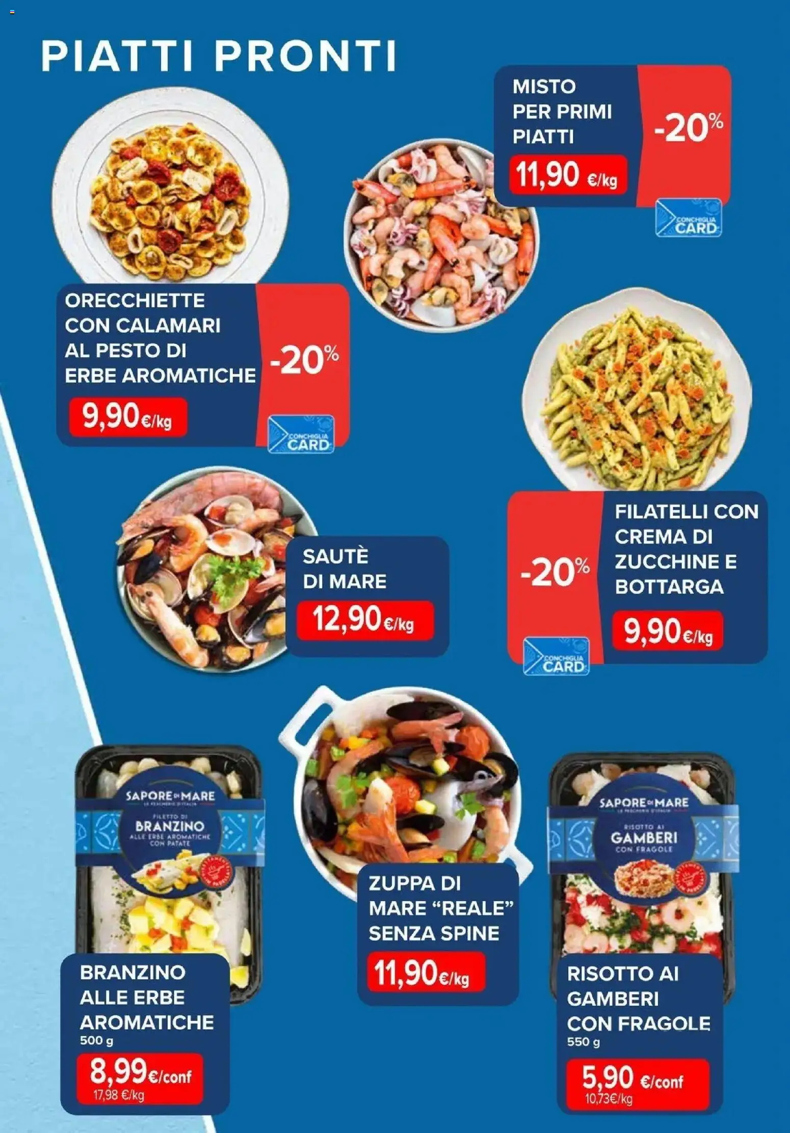 Nuovo Sapore di mare volantino Brescia dal 01/10/2026 > offerte anteprima 🛍️ | Pagina: 3 | Prodotti: Piatti pronti, Fragole, Patate, Calamari