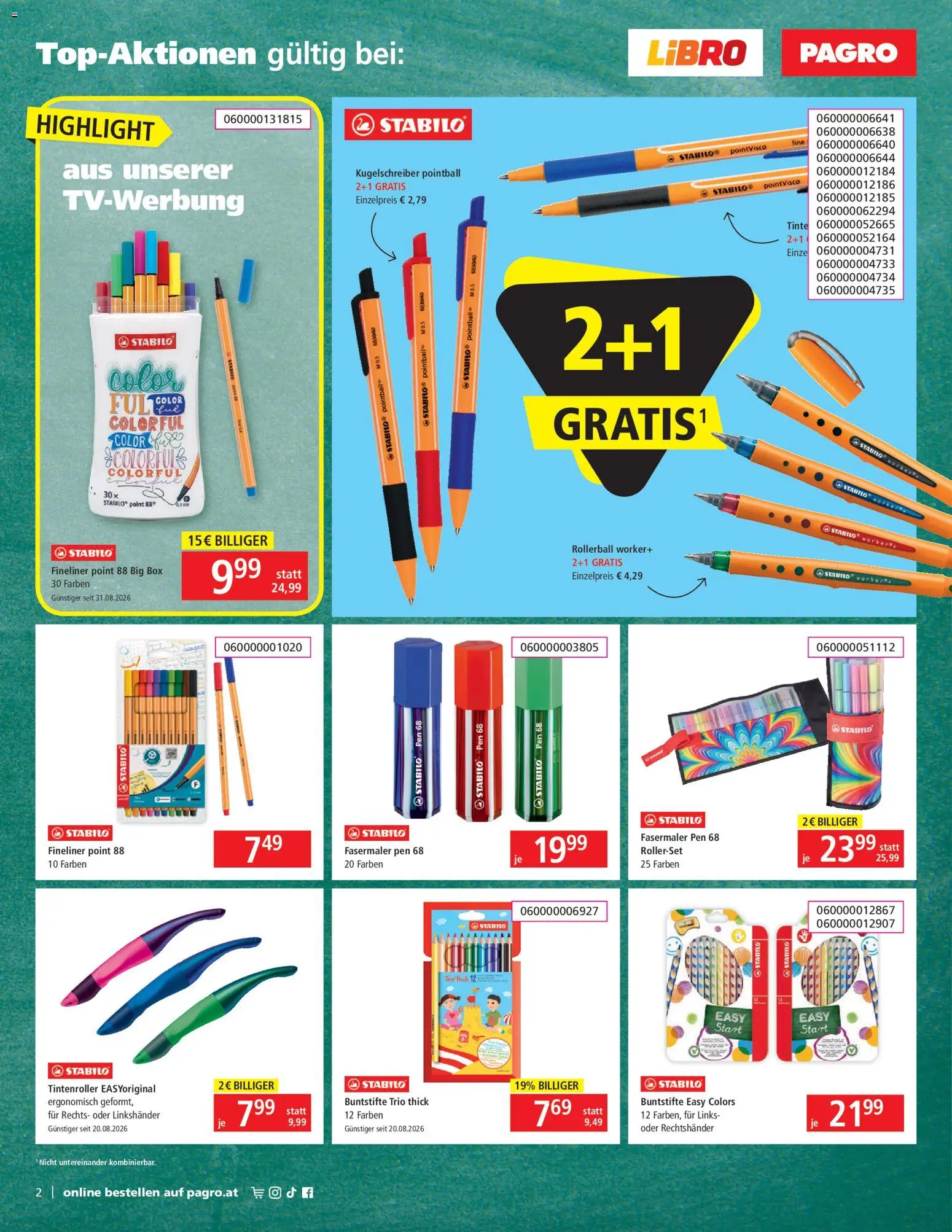 Pagro-Diskont Flugblatt gültig ab 03.09.2026 | Seite: 2 | Produkte: Box