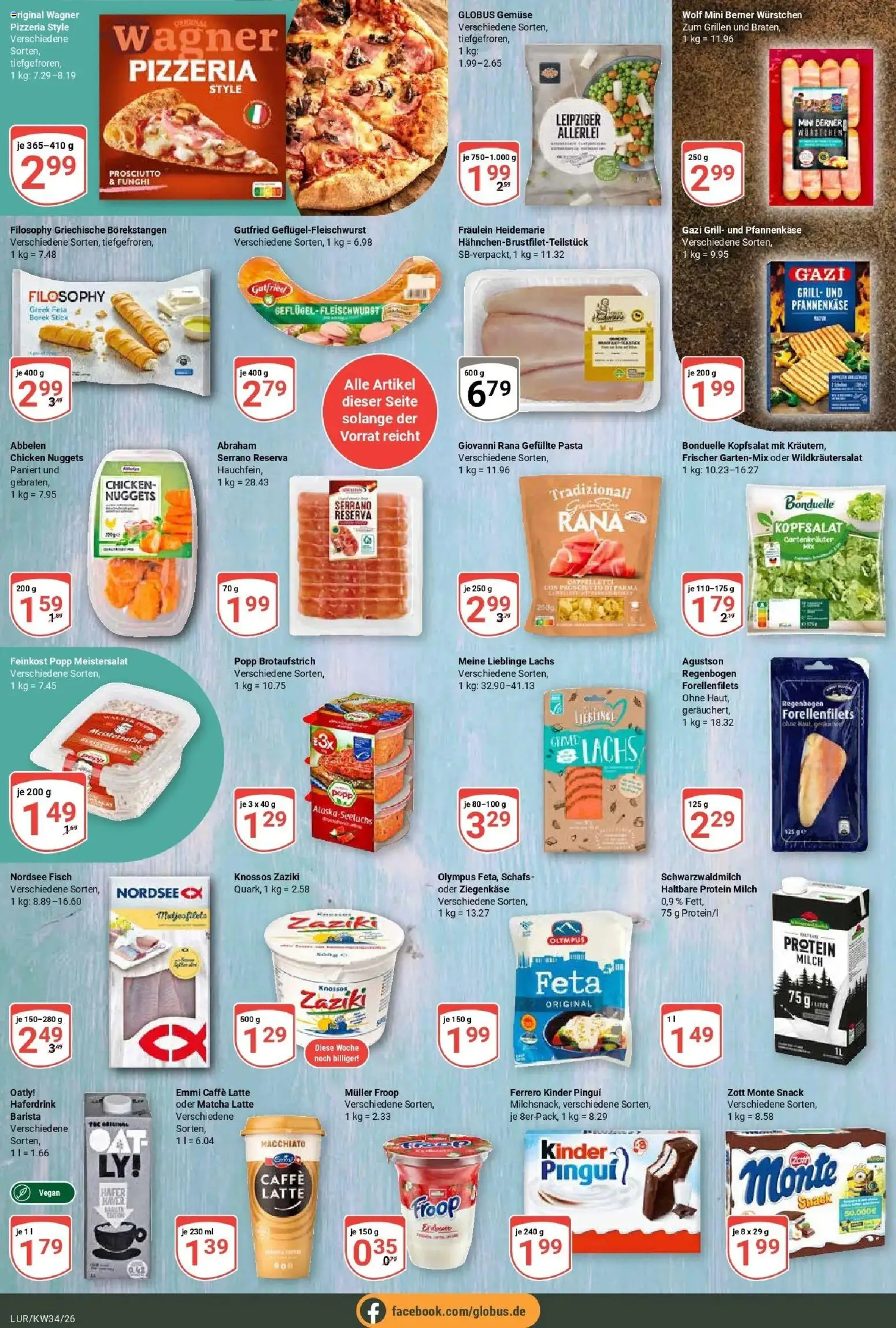 Globus - Globus: Wochenangebote (ab 17.08.2026) » Angebote online | Seite: 10 | Produkte: Froop, Grill, Ziegenkäse, Haferdrink