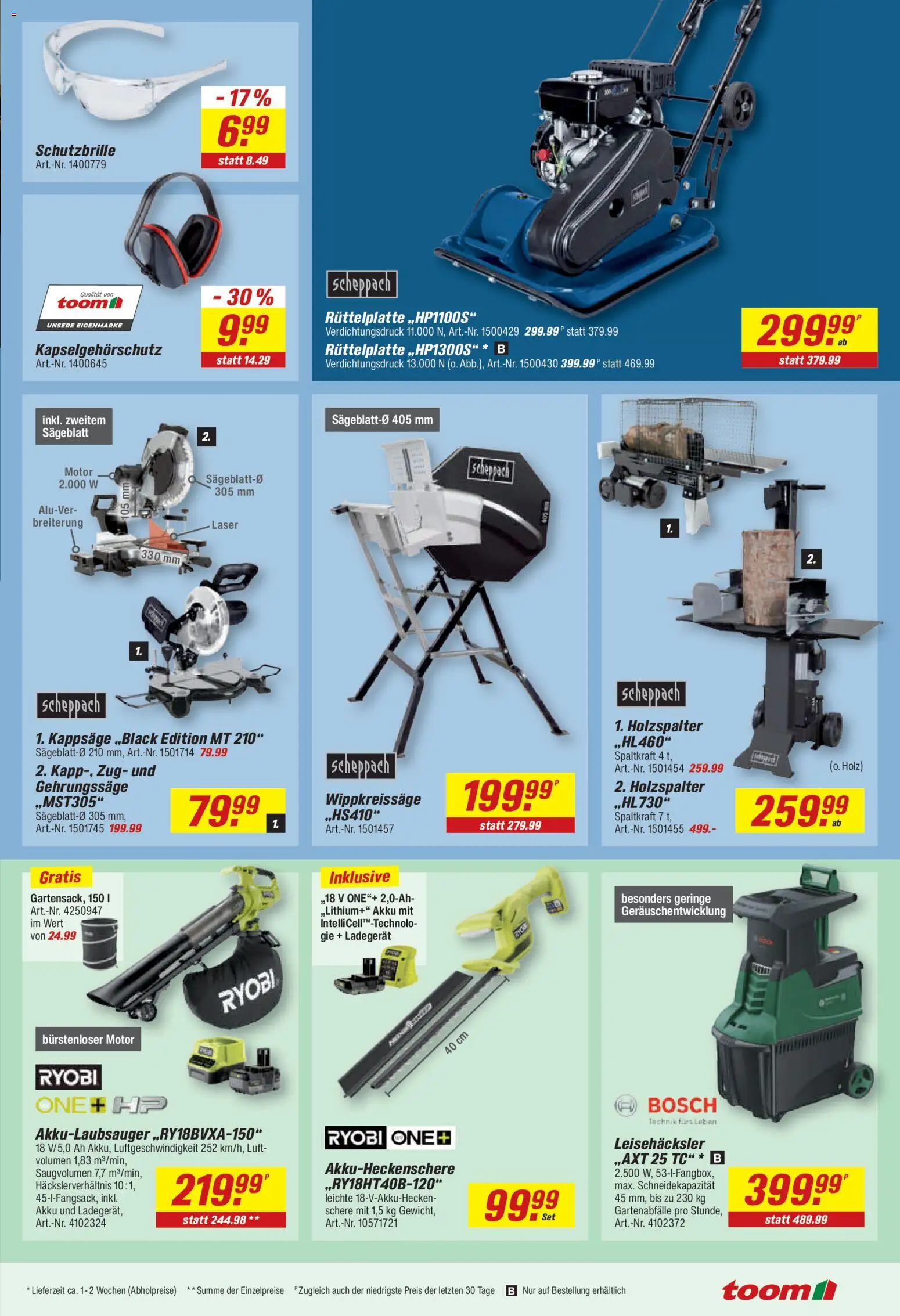 Toom Baumarkt Prospekt – gültig ab 28.09.2026 | Seite: 11 | Produkte: HP, Bosch, Ladegerät