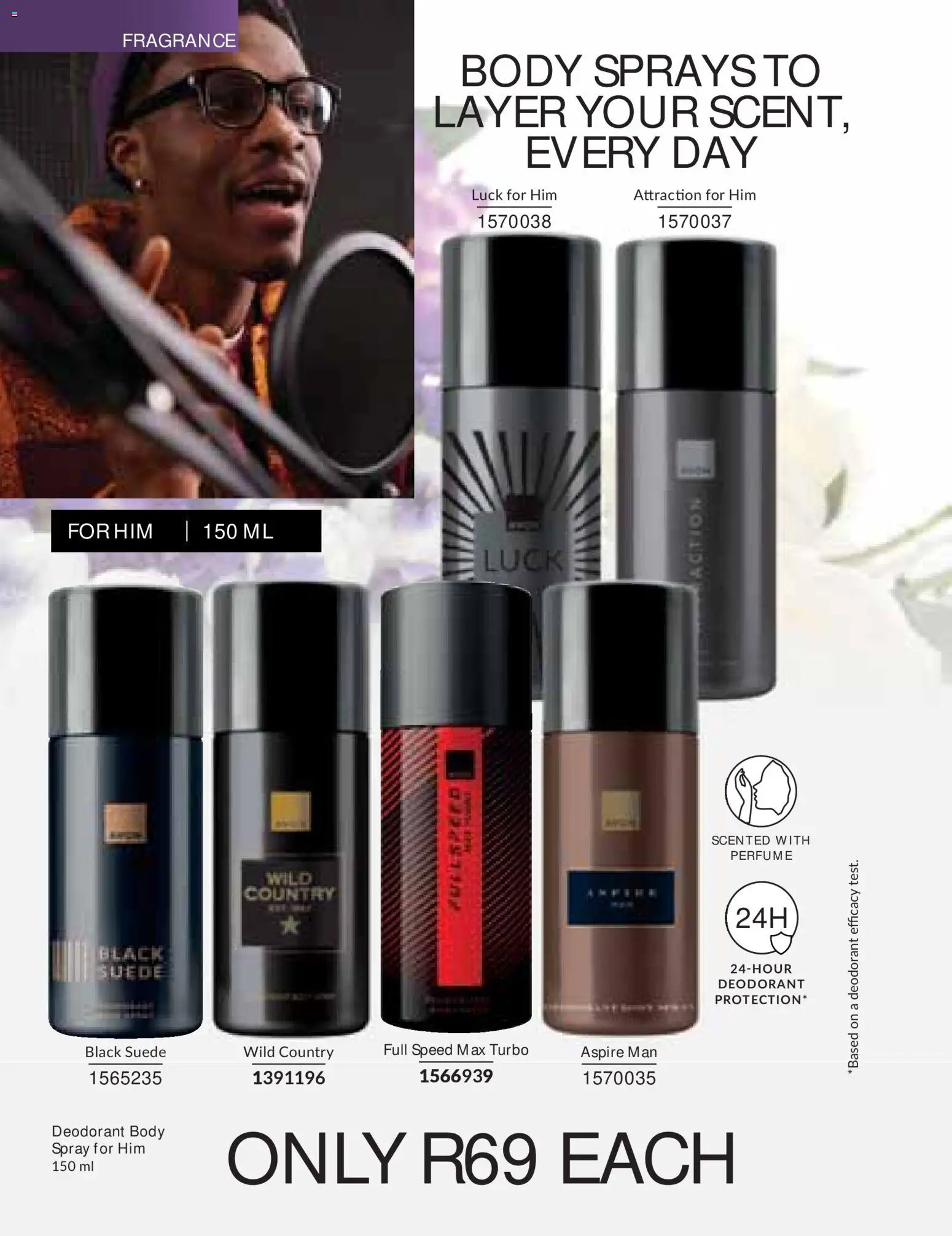 New Avon catalogue – valid from 01/07/2026 | Page: 80 | Products: Body spray, Perfume, Fragrance, Deodorant