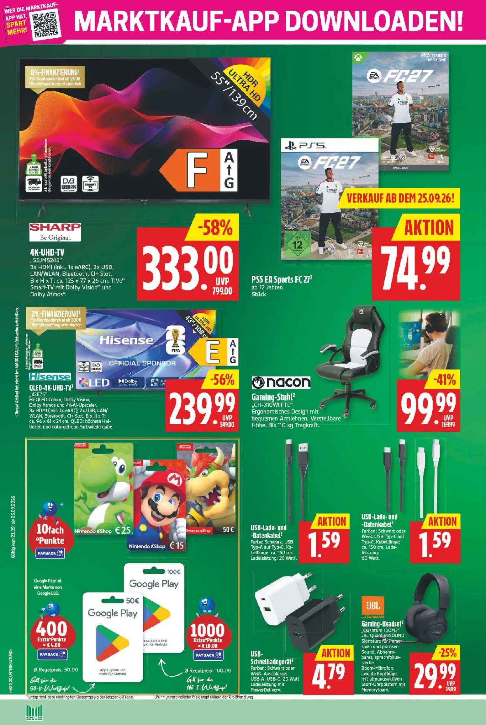 Marktkauf Prospekt – gültig ab 21.09.2026 | Seite: 22