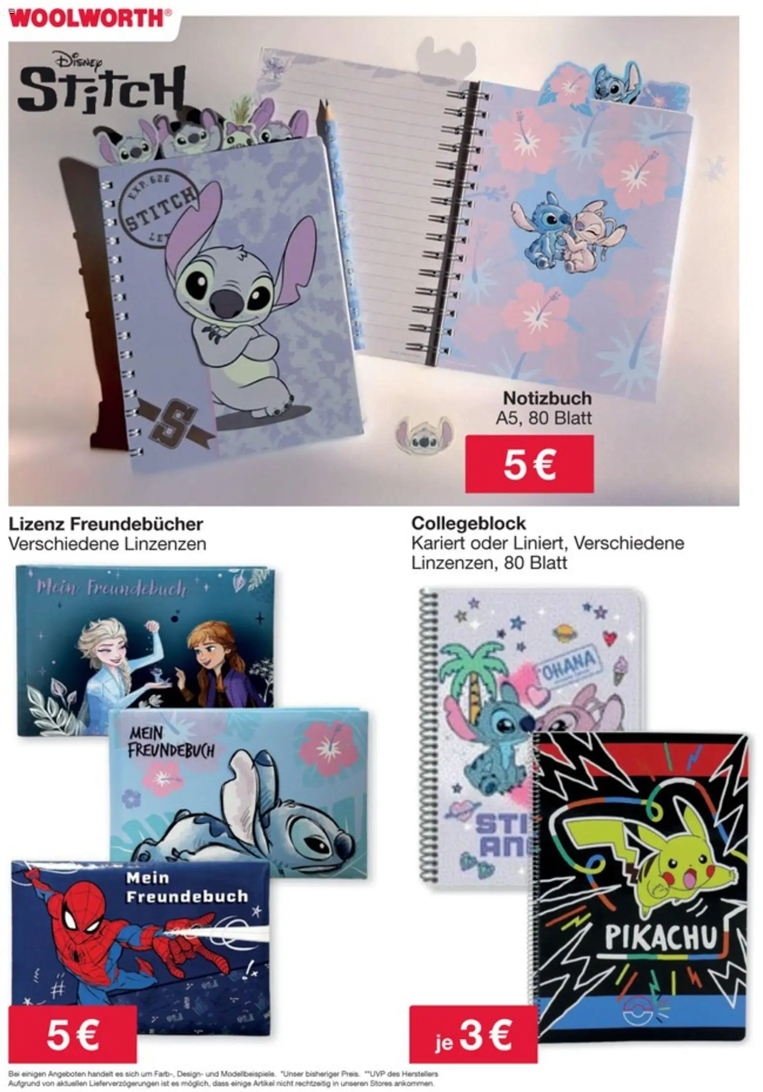 Woolworth Prospekt – gültig ab 09.07.2026 | Seite: 10 | Produkte: Notizbuch