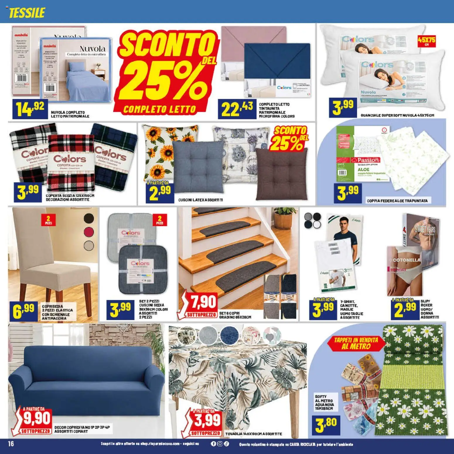 Volantino RisparmioCasa del 24/09/2026 | Pagina: 16