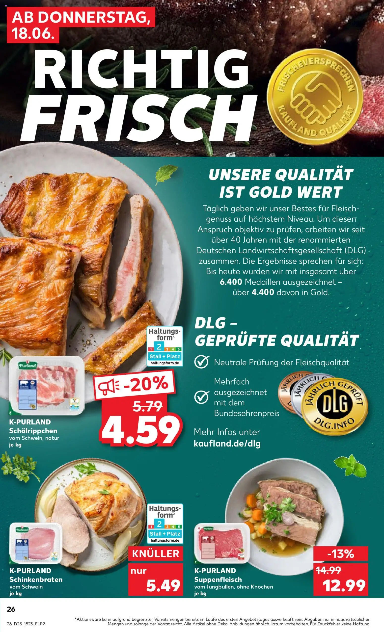 Kaufland Německo leták - Leipzig od 18.06.2026 | Strana: 26 | Produkty: Forma
