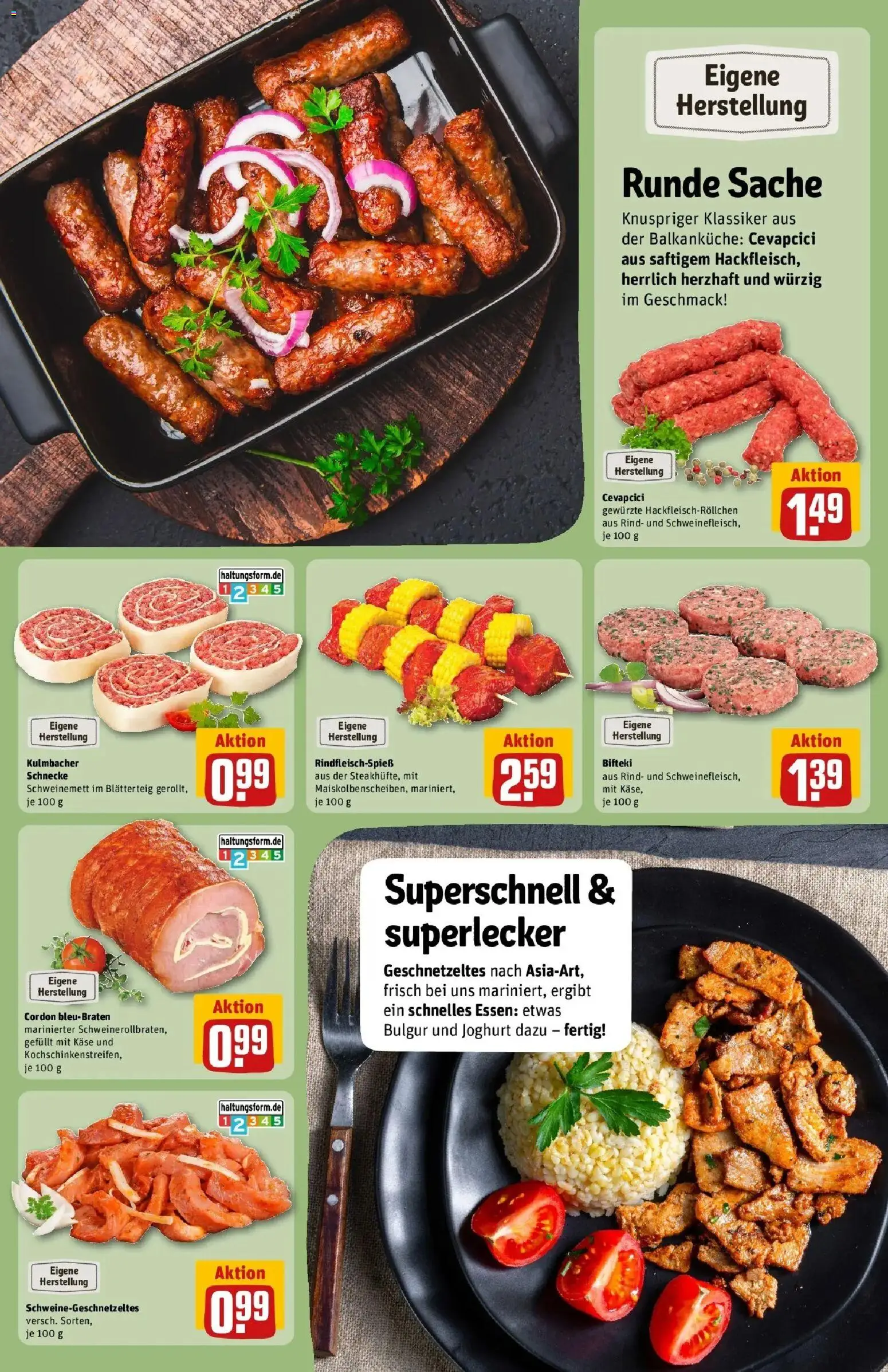 REWE Prospekt ab 12.10.2026 zum Blättern » Angebote | Seite: 10 | Produkte: Käse, Joghurt, Cevapcici