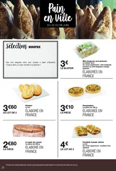 Monoprix - Prévisualisation de Monoprix catalogue valide à partir de 16.06.2026 | Page: 24 | Produits: Orange, Pomme, Epinard, Palmier