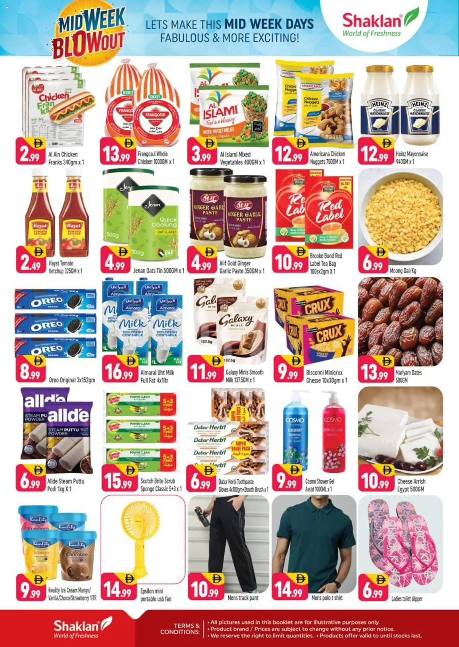 {H1} | Page: 2 | Products: Milk, Chicken, Fan, Mayonnaise