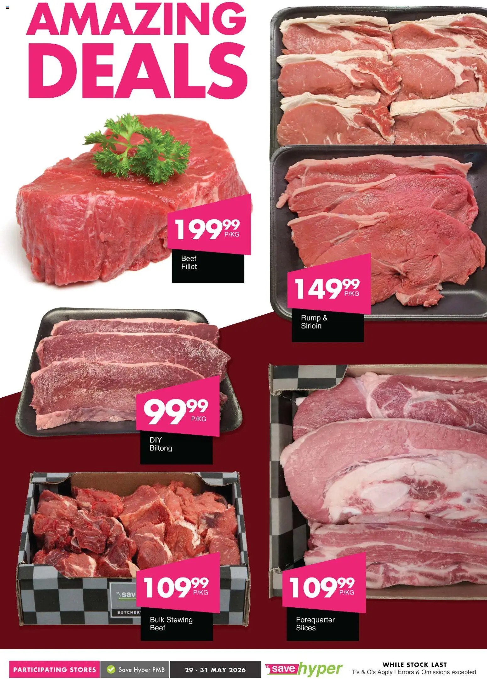 New Save catalogue – valid from 29.05.2026 | Page: 7 | Products: Beef, Stock