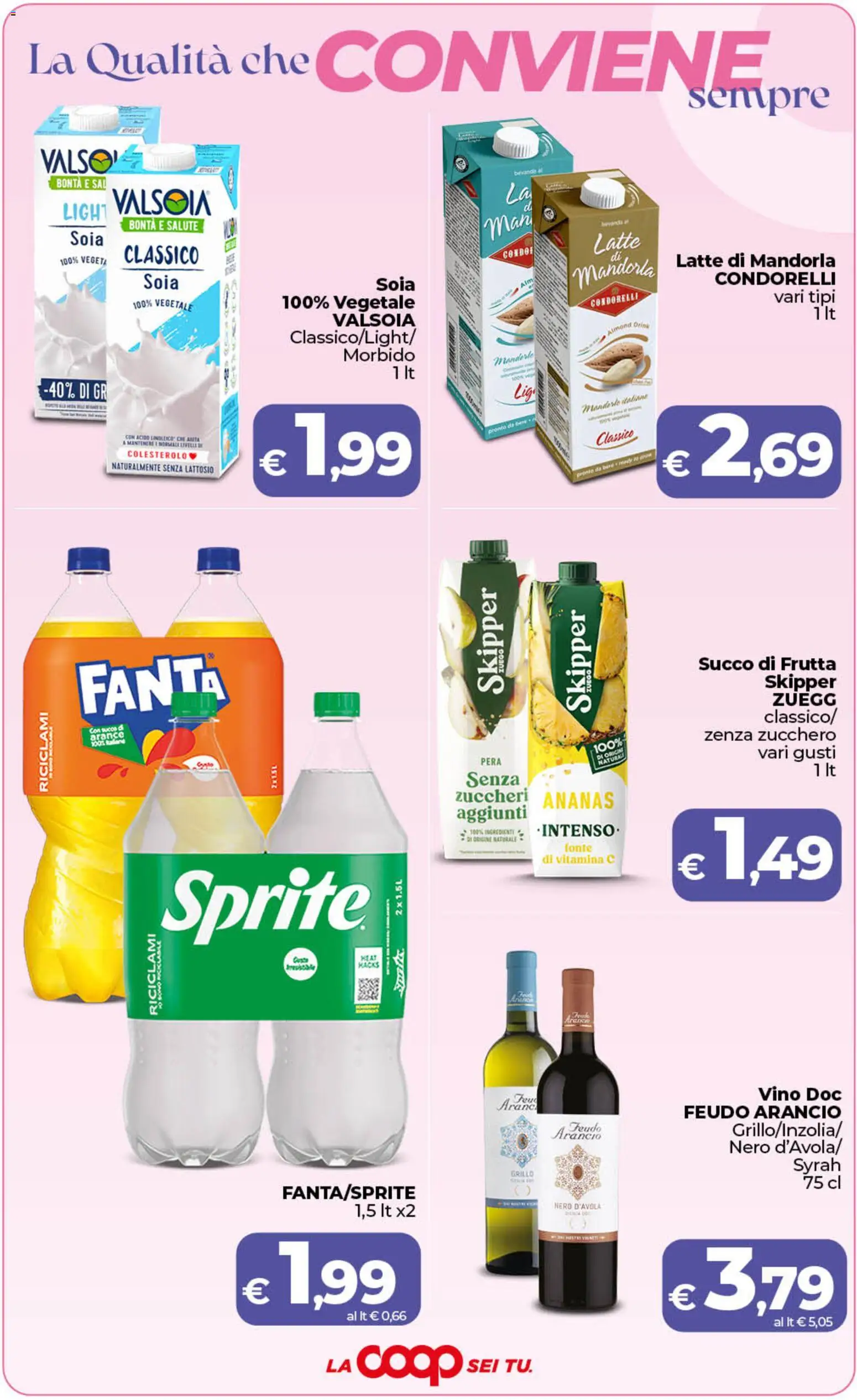 Volantino Ipercoop del 19.05.2026 | Pagina: 6 | Prodotti: Frutta, Vino, Ananas, Fanta