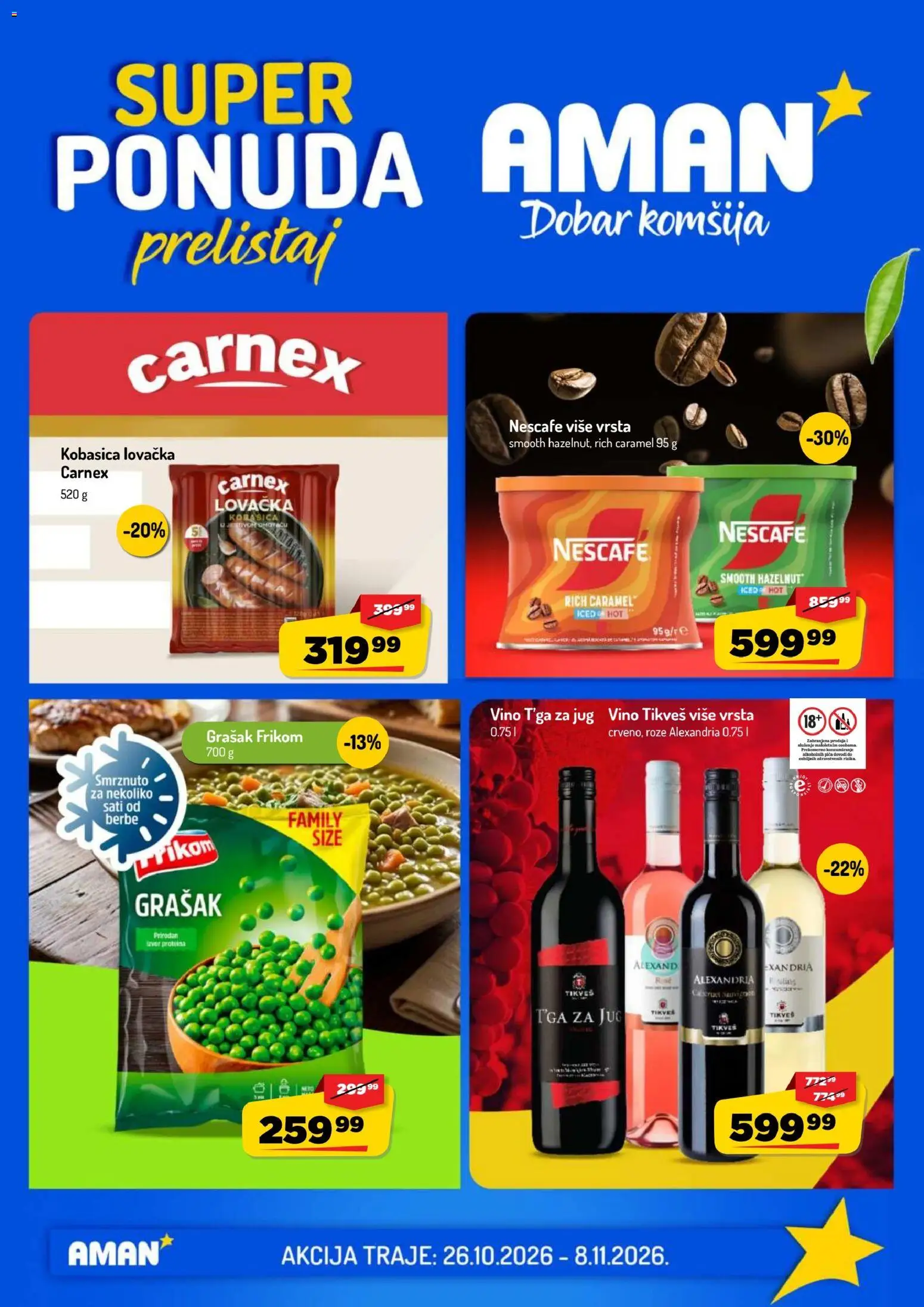Aman katalog - važi od 26.10.2026 | Strana: 1