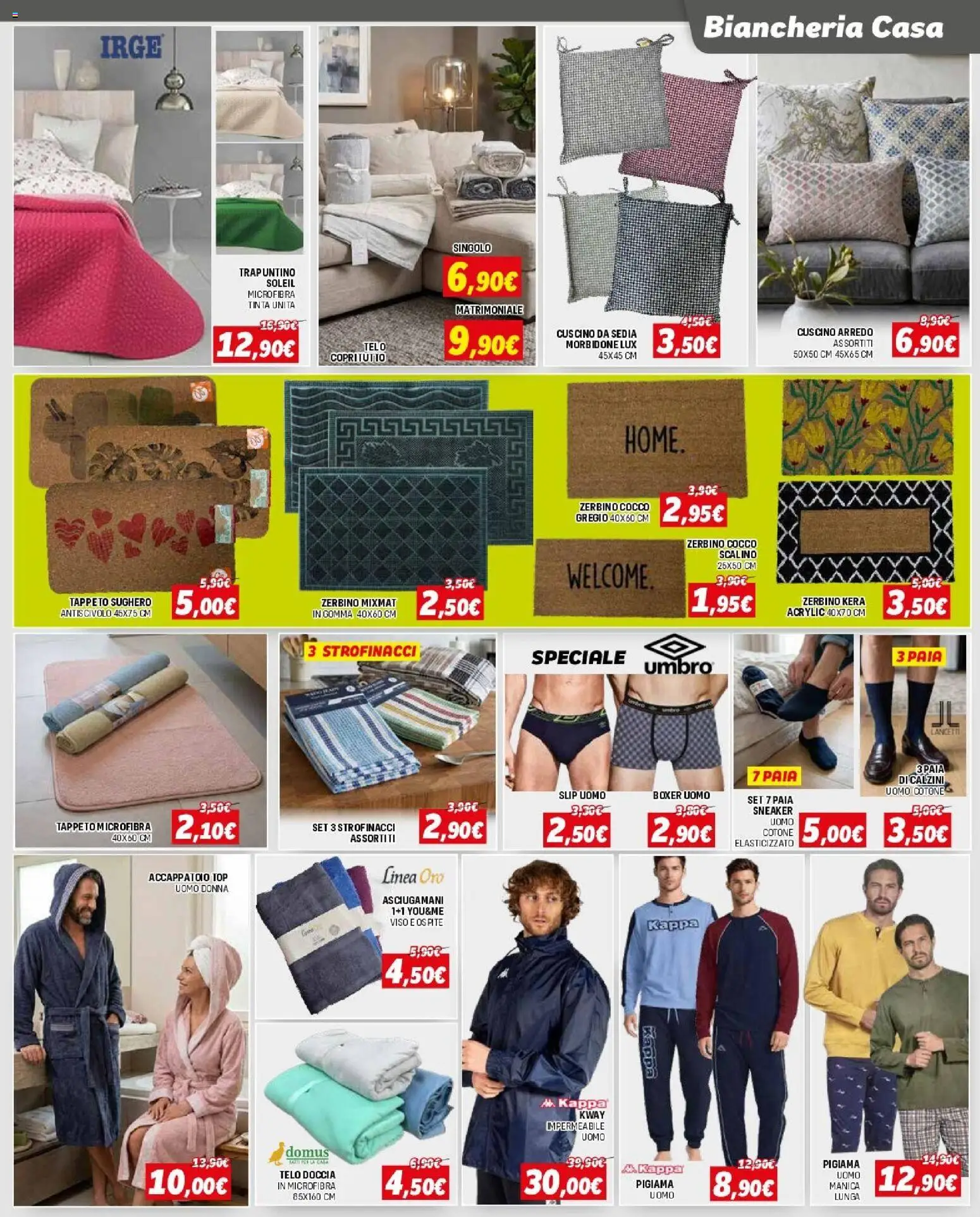 Volantino Orizzonte del 12.03.2026 | Pagina: 5 | Prodotti: Accappatoio, Top, Sedia, Tappeto