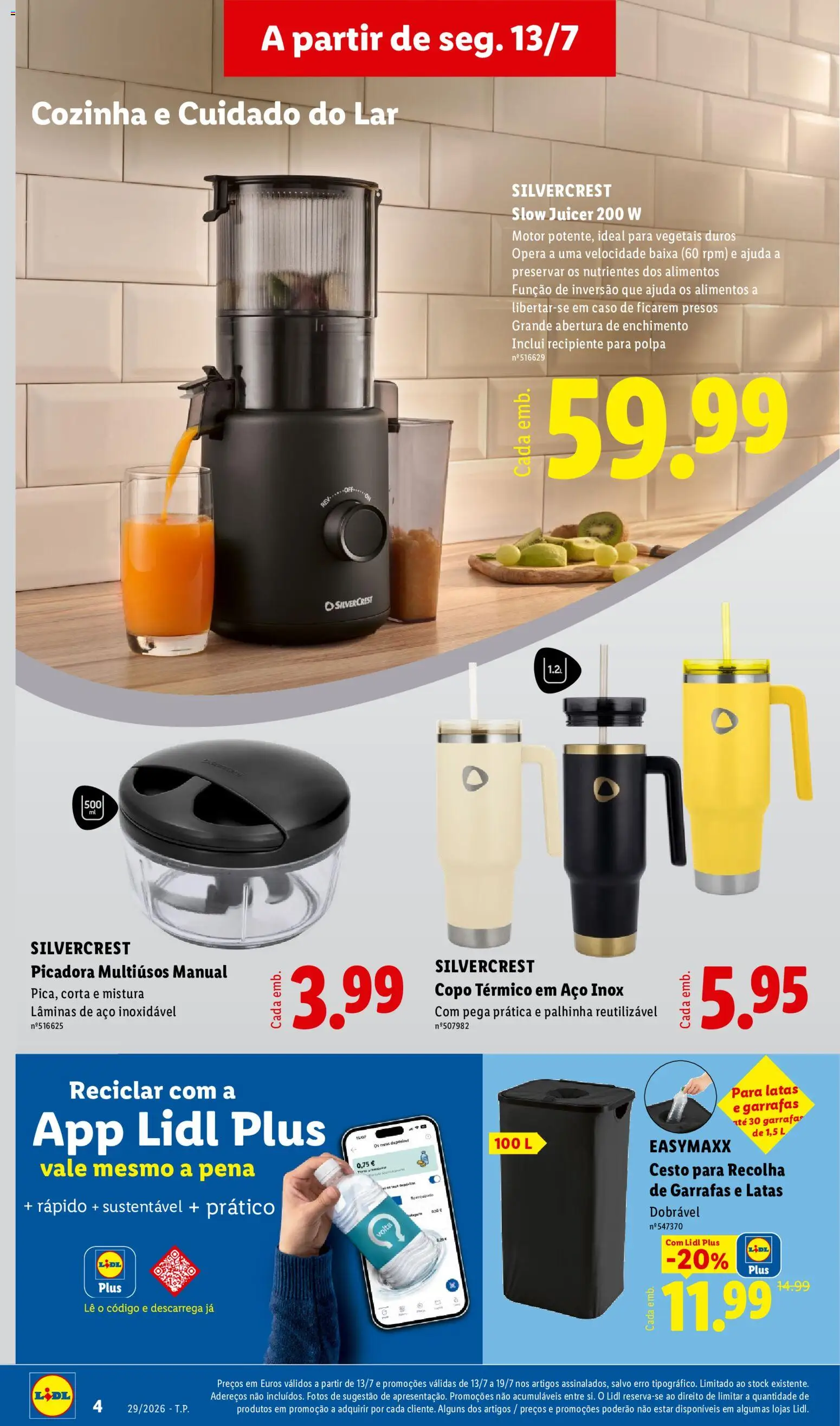 Lidl Novidades │ válido de 13/07/2026 | Página: 4