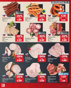 Kaufland leták platný od 17.09.2026 | Strana: 23