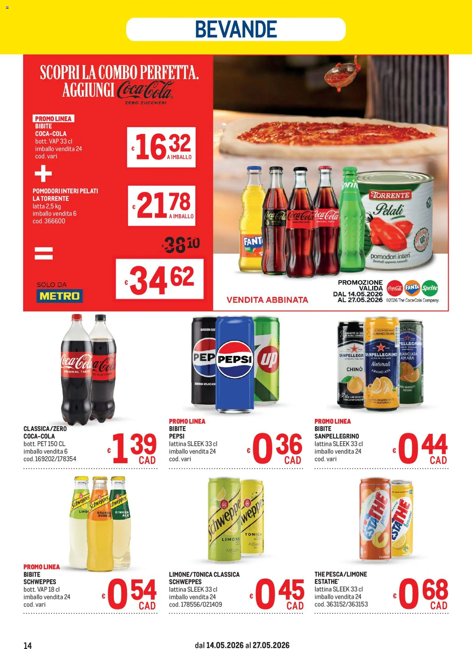 Volantino Metro del 14.05.2026 | Pagina: 14