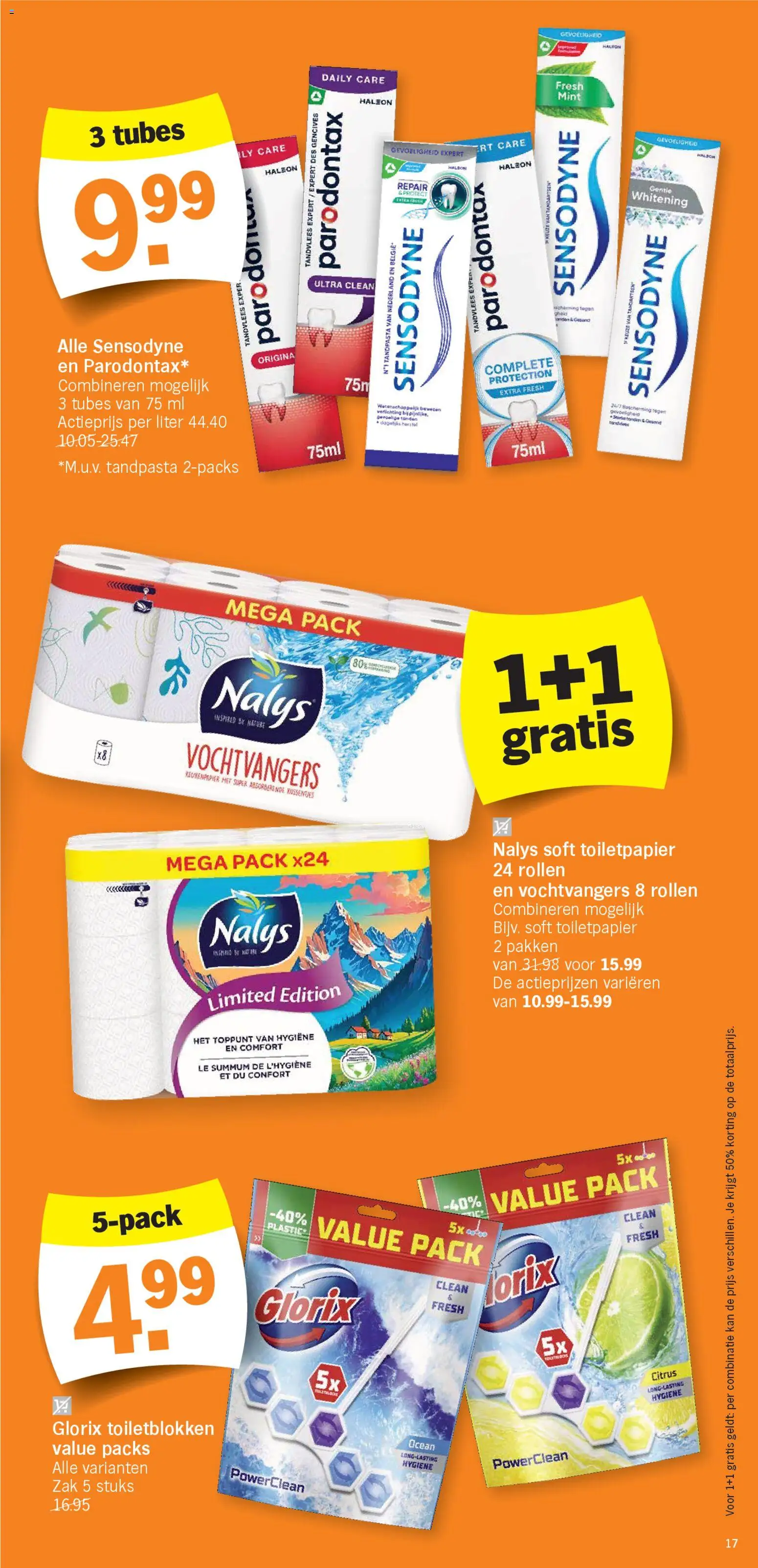 {H1} | Pagina: 17 | Producten: Zak, Verlichting, Toiletpapier, Kan