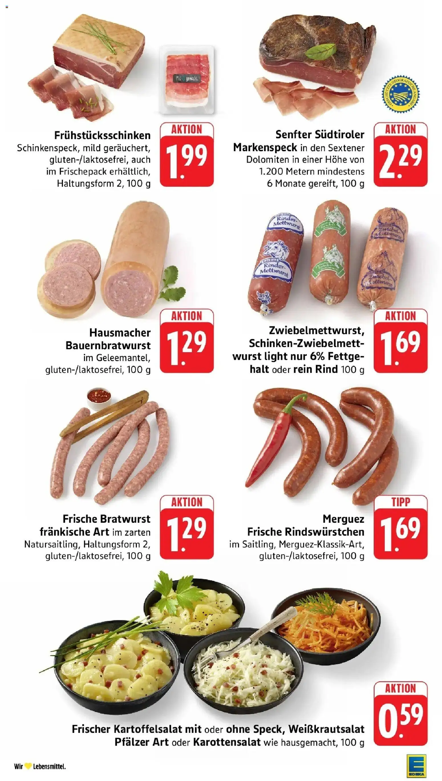 Edeka prospekt Heppenheim – gültig ab 13.07.2026 | Seite: 5 | Produkte: Bratwurst, Wurst