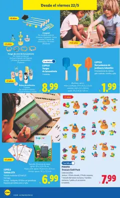 Vista previa LUPILU Tableta LCD, Pantalla multicolor LCD de 8,5". Con tapa. Incluye: 1 bolígrafo, 10 fichas de aprendizaje impresas por ambas caras y 1 pila. válido desde el 18.05.2026 | Página: 20 | Productos: Rastrillo, Tableta, Tablet