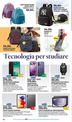 Anteprima del volantino Ipercoop volantino Scuola Torino valido a partire dal 09/07/2026 | Pagina: 10