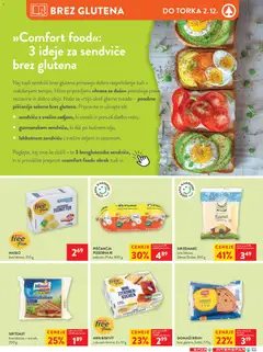 Spar katalog akcije – veljaven od 26.11.2025 | Stran: 11 | Izdelki: Edamec, Toast, Sir, Kruh