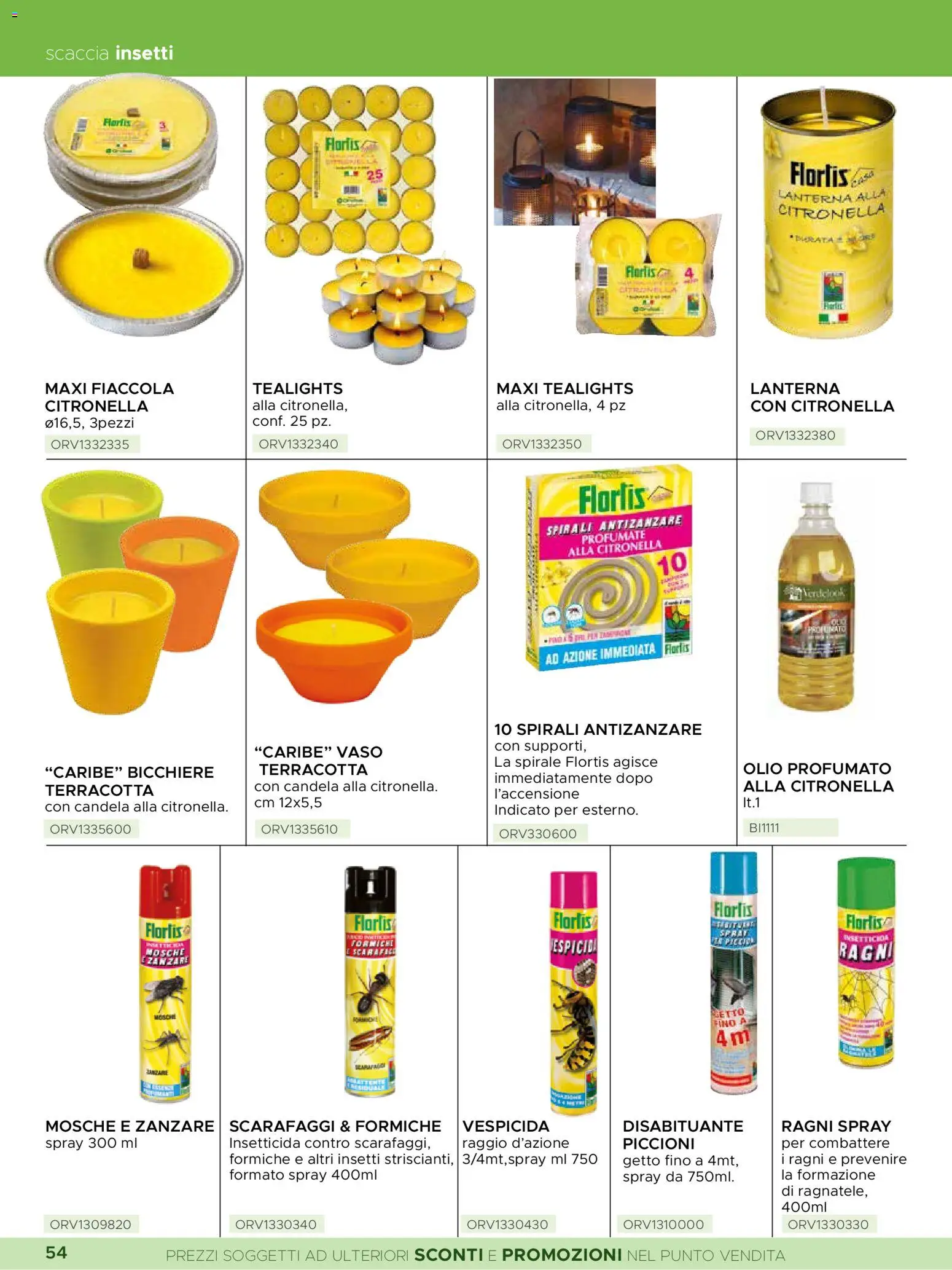 Volantino La Prealpina del 08.06.2026 | Pagina: 8 | Prodotti: Antizanzare, Citronella, Olio, Insetticida