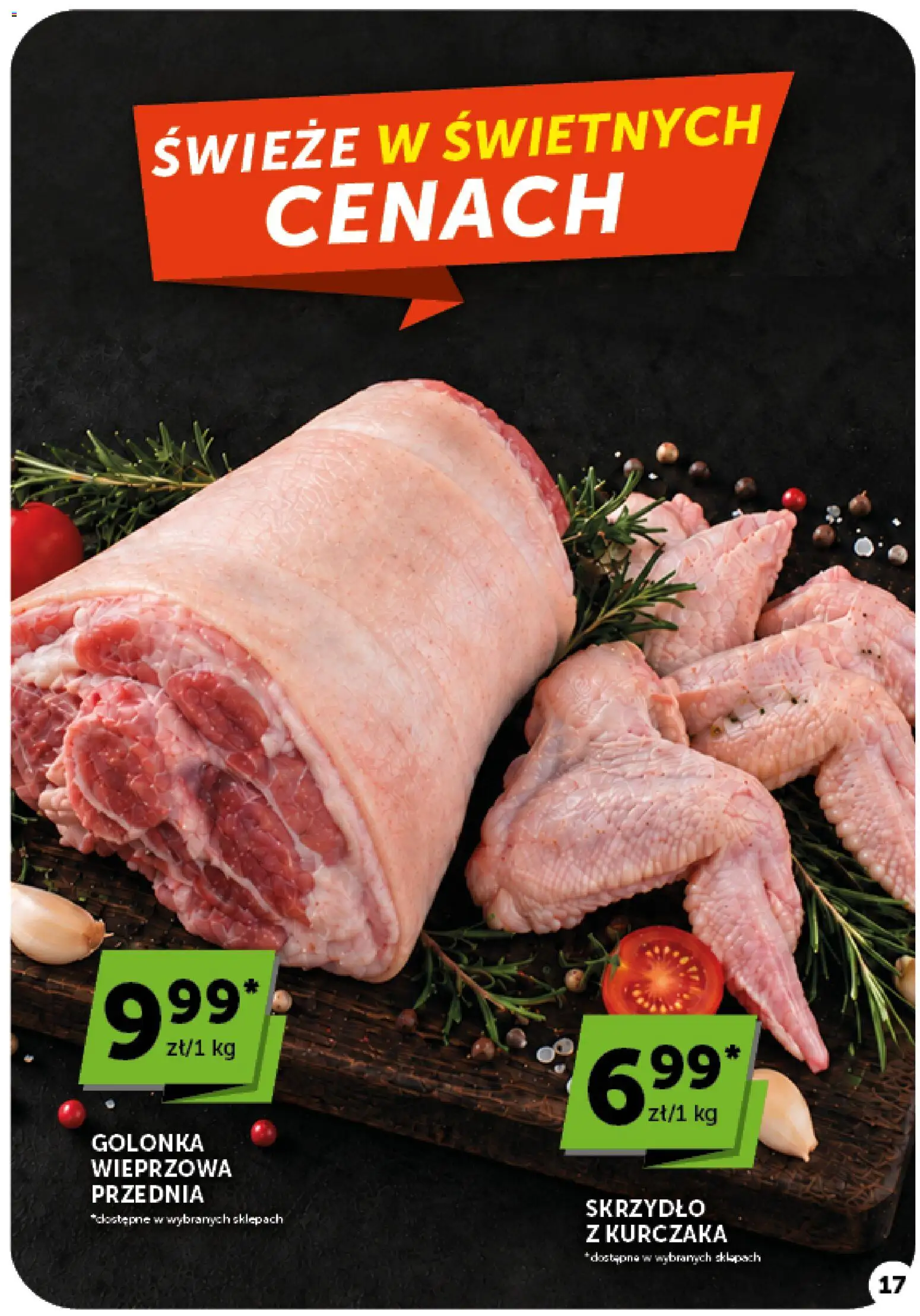 Groszek gazetka od 01.10.2026 | Strona: 17 | Produkty: Golonka, Golonka wieprzowa