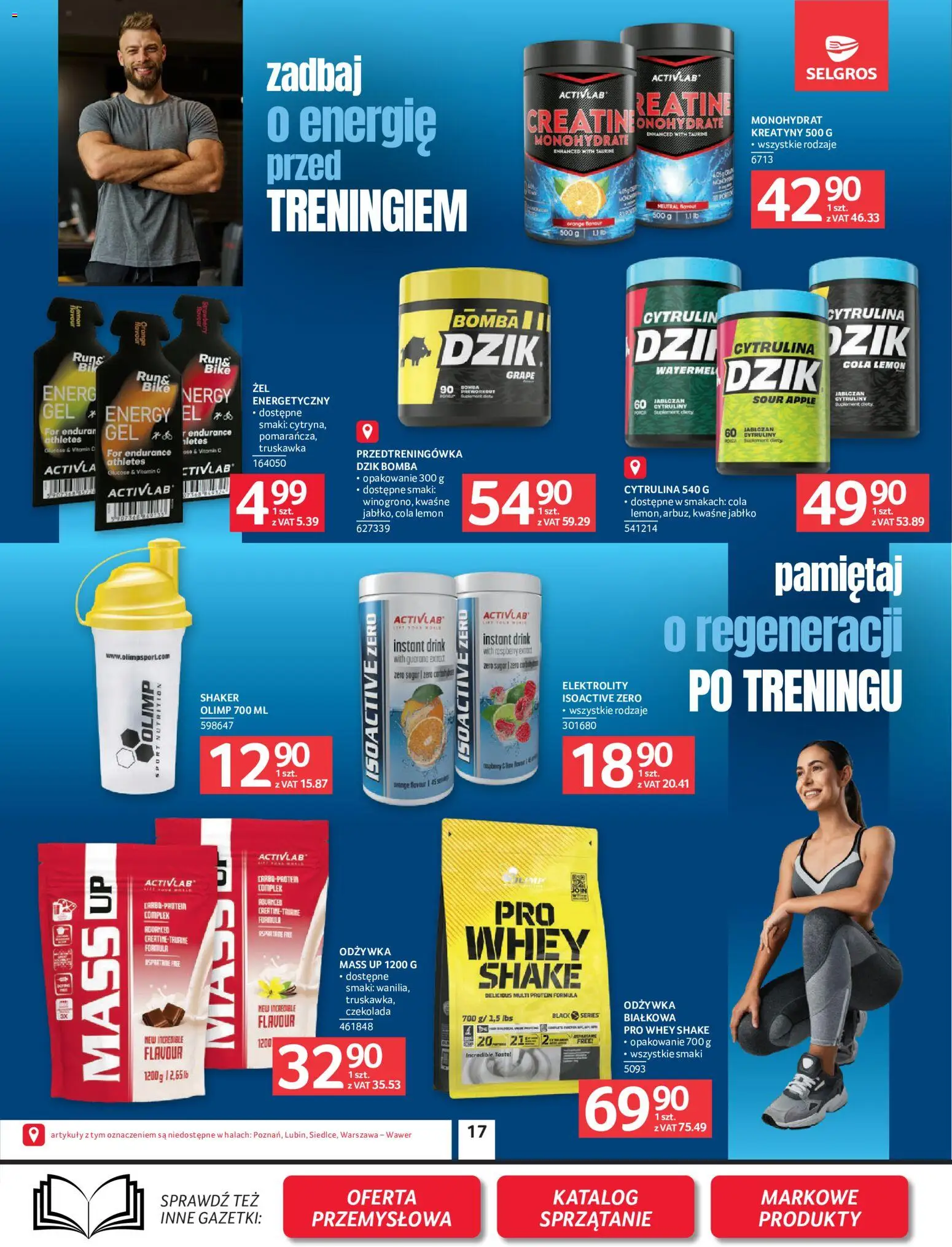 Selgros cash&carry gazetka od 27.08.2026 | Strona: 17 | Produkty: Czekolada, Odżywka