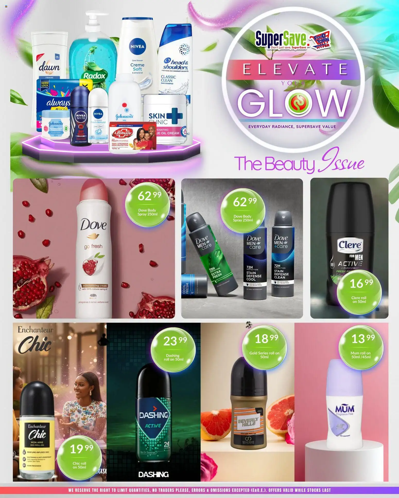 New Super Save catalogue – valid from 03/07/2026 | Page: 10 | Products: Pomegranate, Fragrance, Shampoo, Antiperspirant