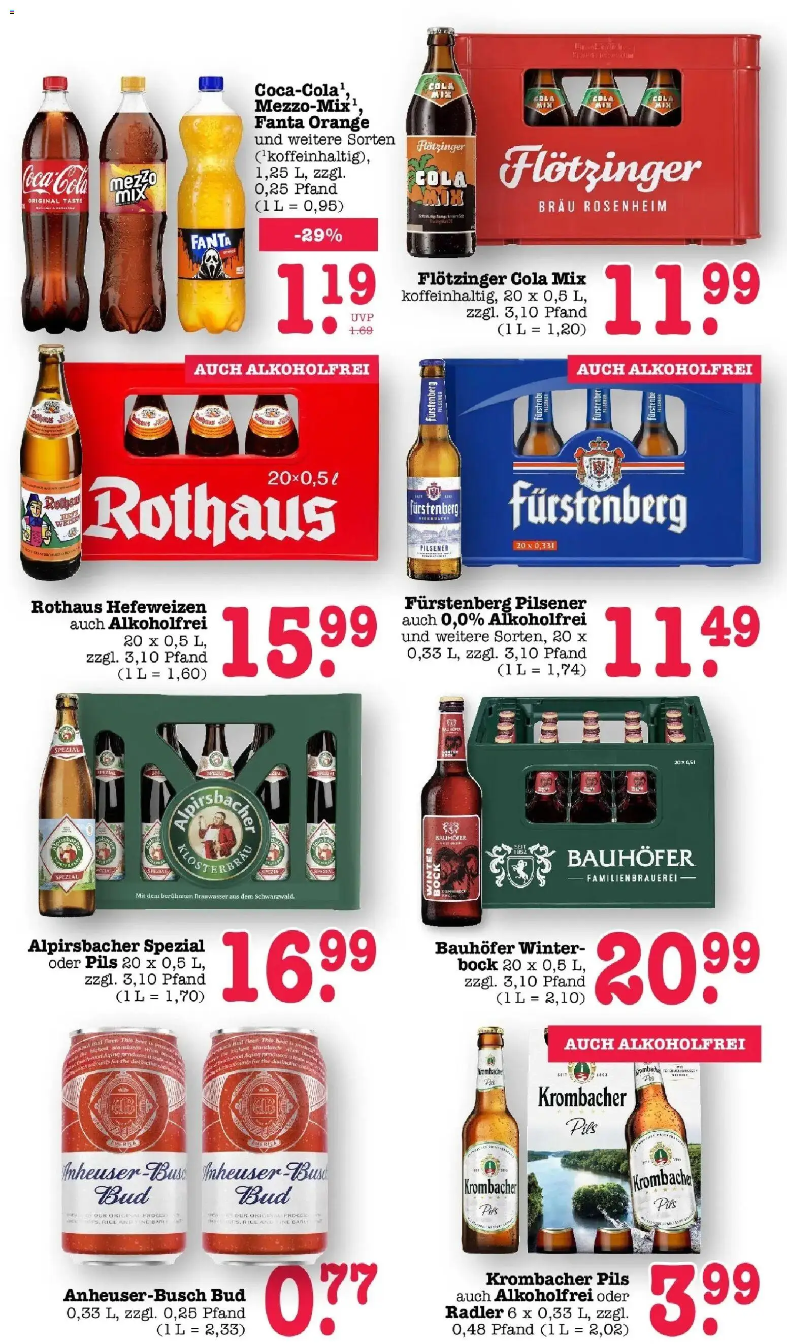 Edeka Prospekt Bühlertal (ab 26.10.2026) » Angebote Online | Seite: 46 | Produkte: Fanta, Cola, Radler, Rock