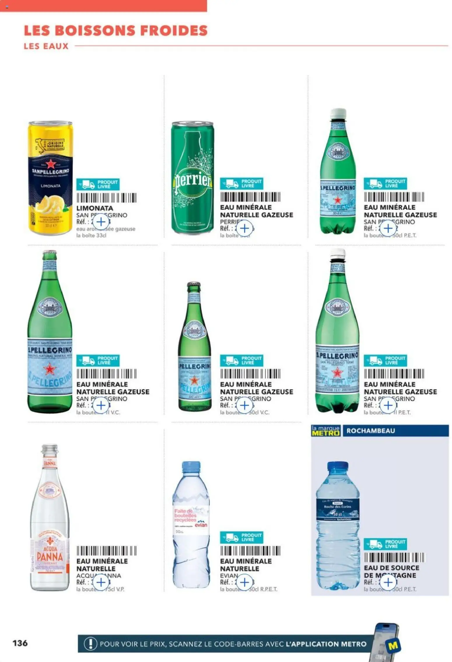 {H1} | Page: 136 | Produits: Eau minérale, Eau minérale naturelle, Eau de source, Livre